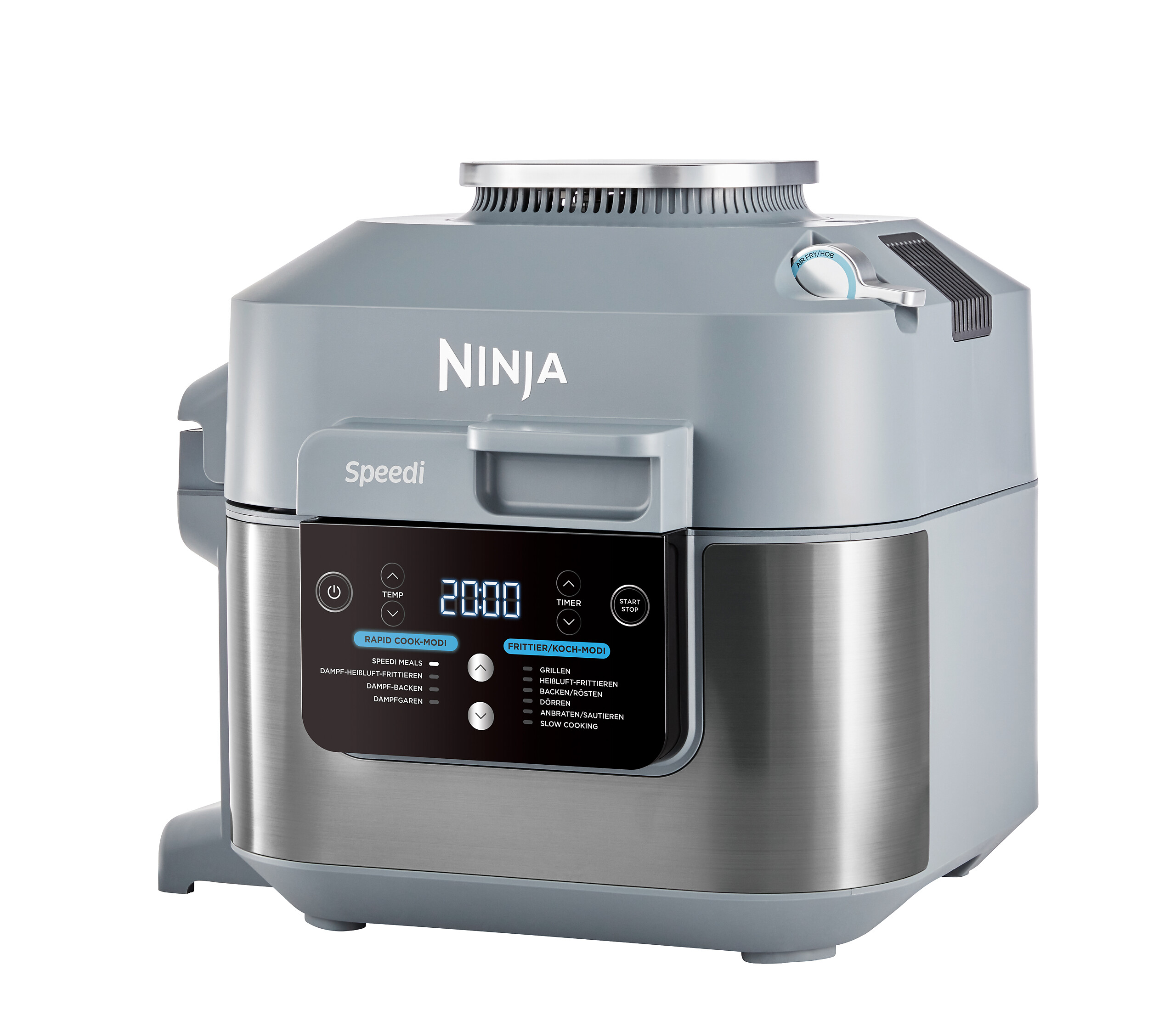 Ninja Heißluftfritteuse ON400EU grau Kunststoff B/H/L: ca. 33x31x35 cm ca. 5,7 l