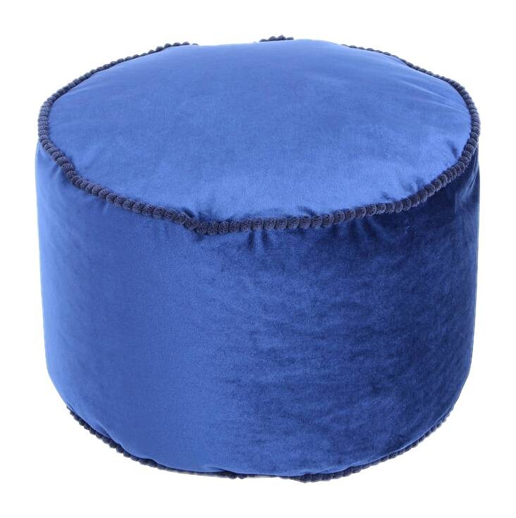 360 Living Hocker Taj Mahal 100 blau H/D: ca. 32x47 cm