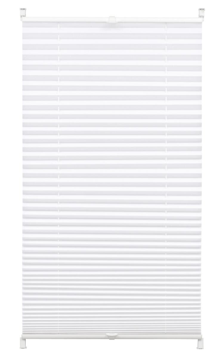 Boviva Spannplissee weiß B/L: ca. 90x210 cm