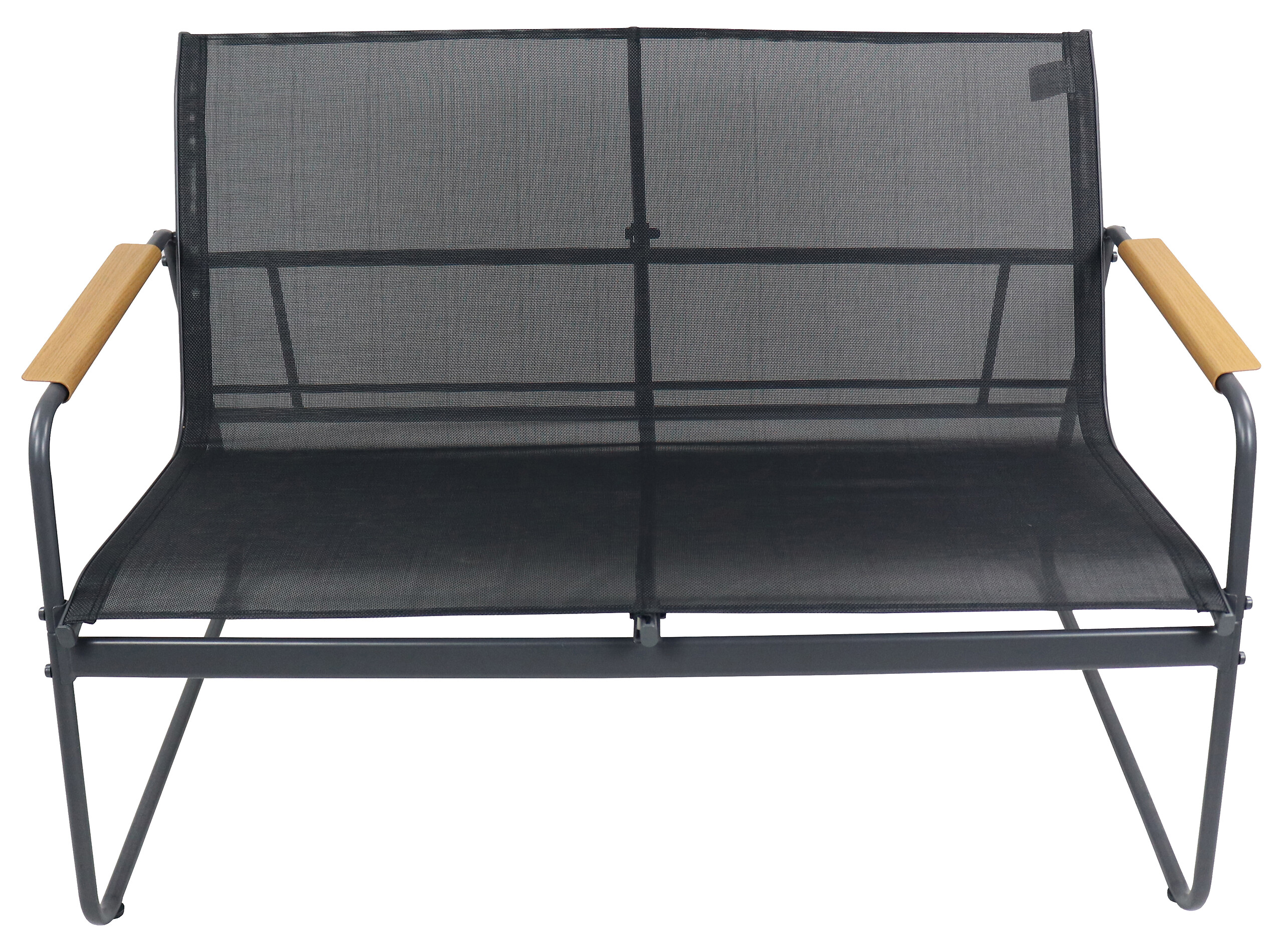 VCM Gartensitzgruppe creme Textilene B/H/L: ca. 110x76x74 cm