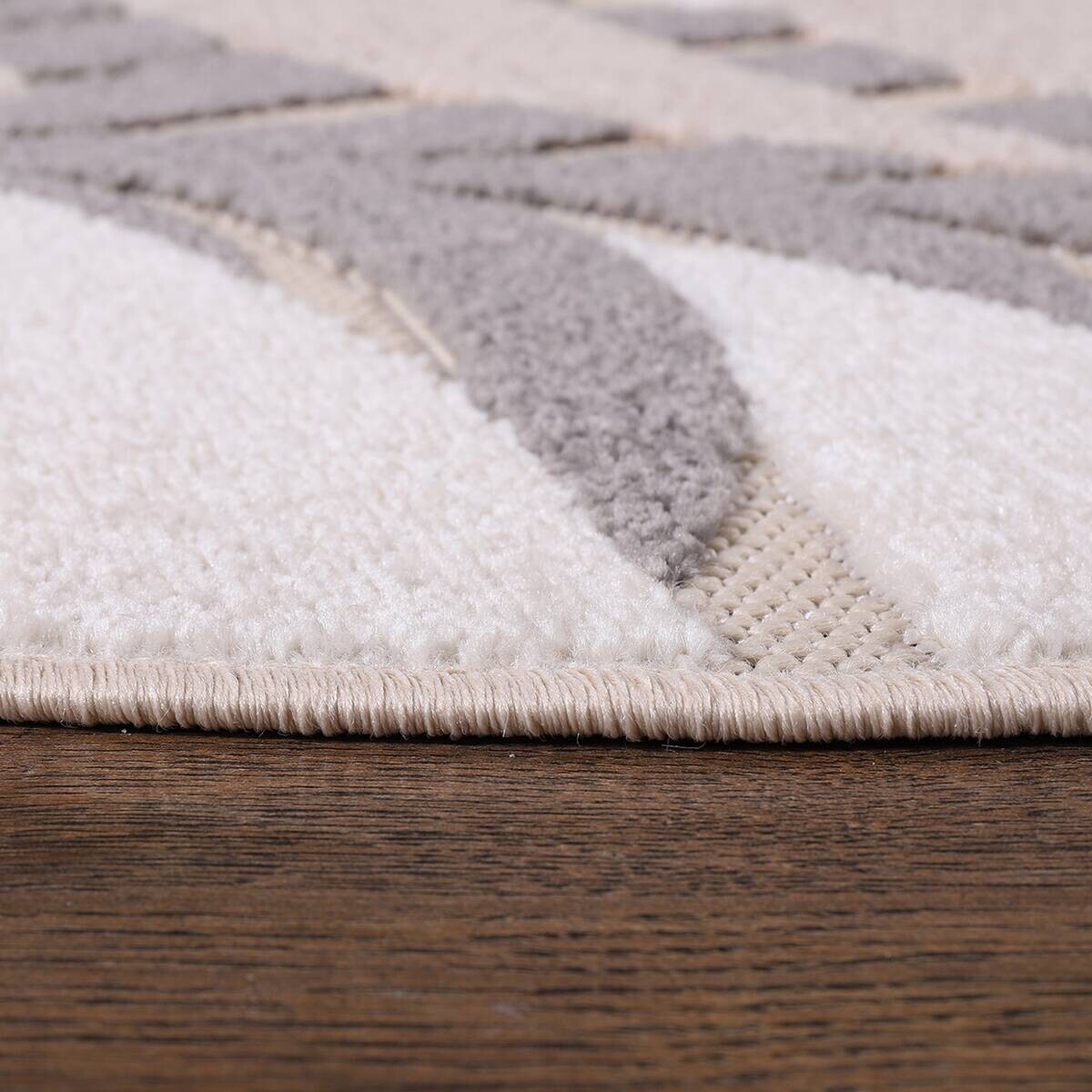 Sanat Outdoorteppich FLORAL creme B/L: ca. 120x120 cm