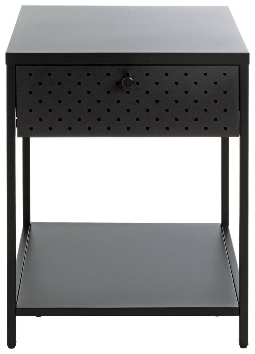 Beistelltisch schwarz B/H/T: ca. 40x53x40 cm