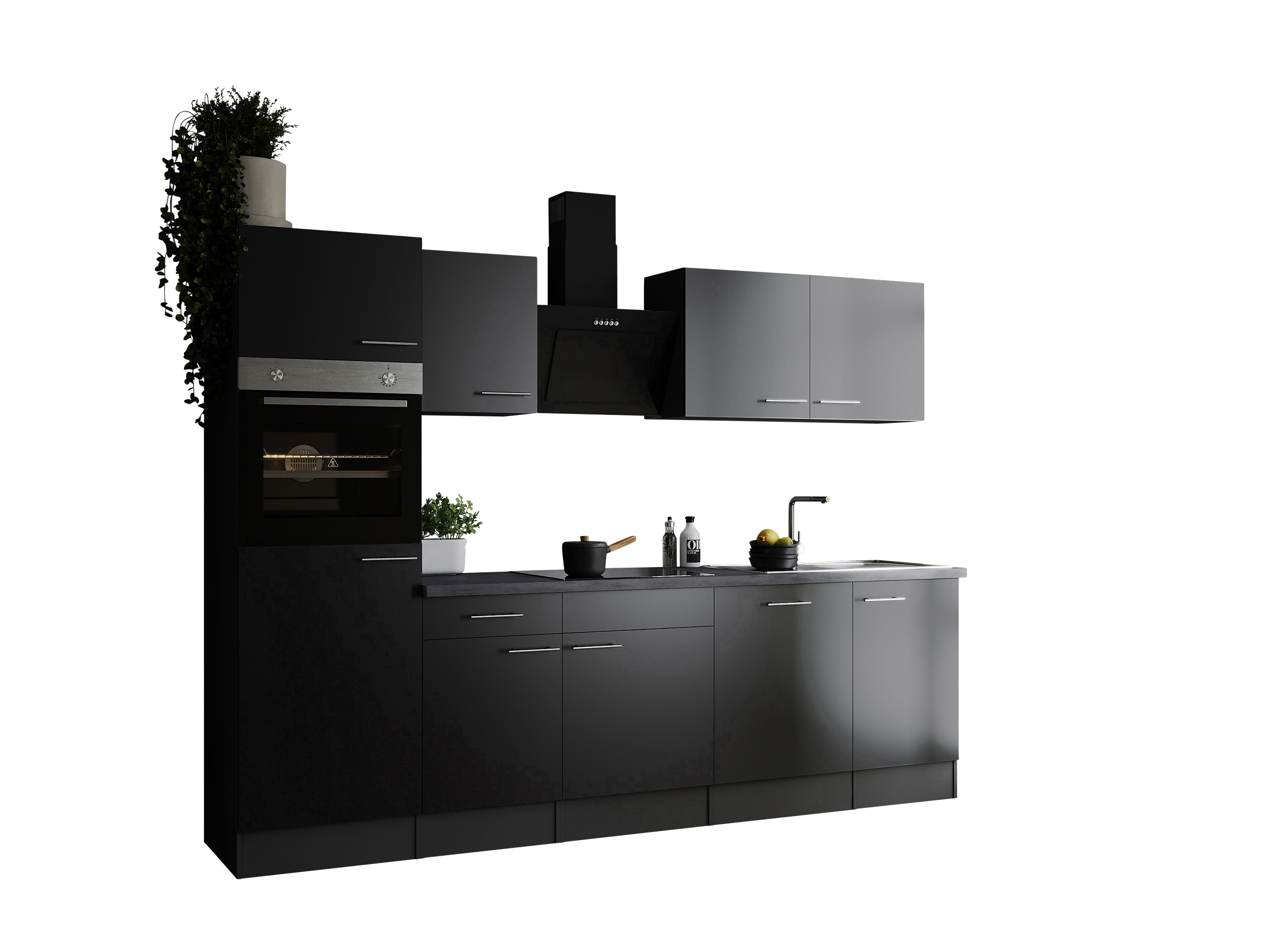 Küchenblock Oliver B/H/T: ca. 280x205x60 cm