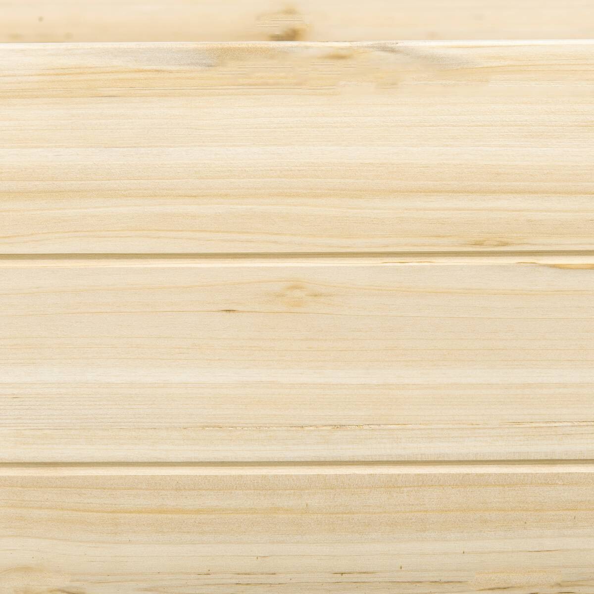 Outsunny Gartenbeet mit 2 Blumenkasten B/H/L: ca. 61,5x27x244 cm