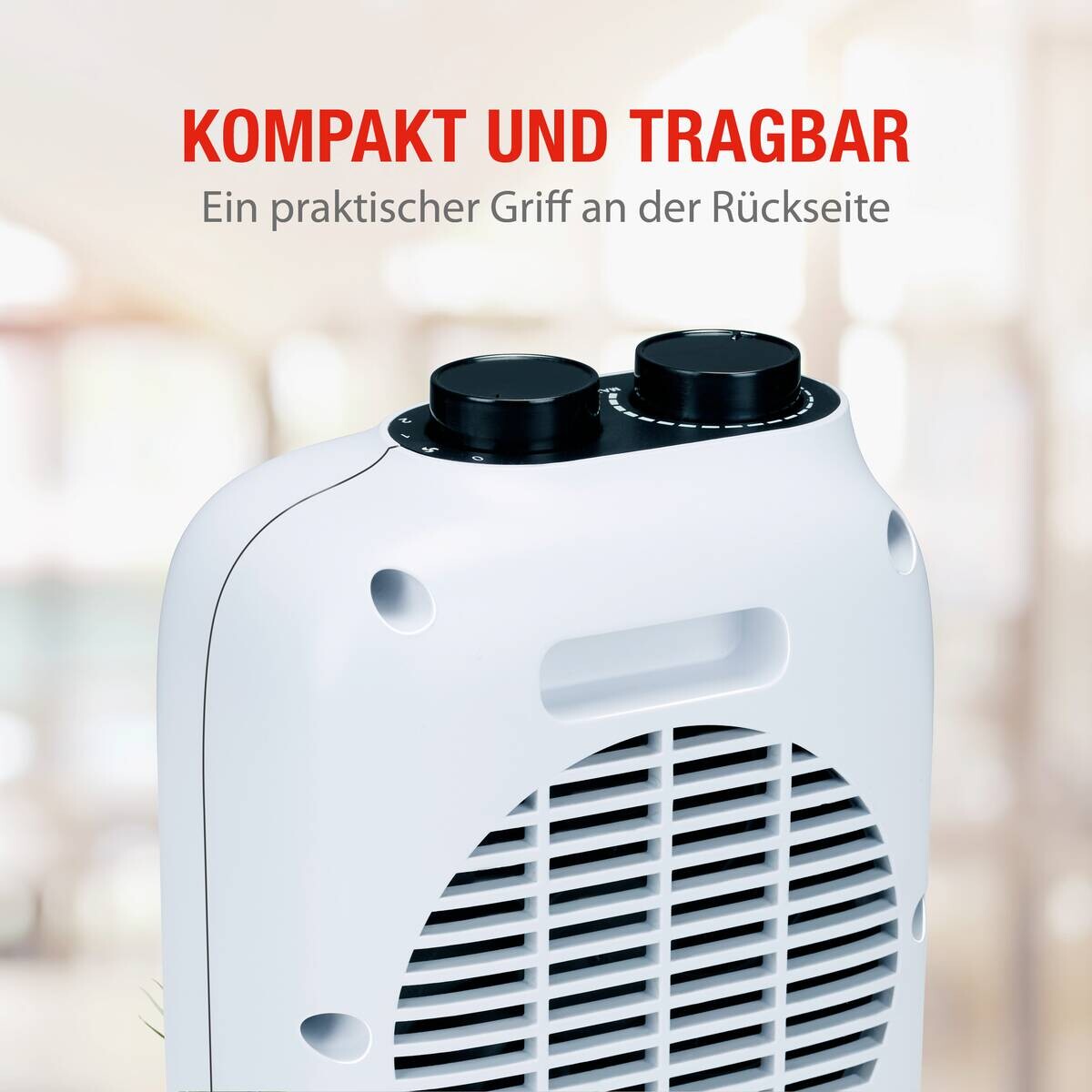 alpina Heizlüfter PTC-1601 B/H/T: ca. 16x22x11 cm ca. 1500 W