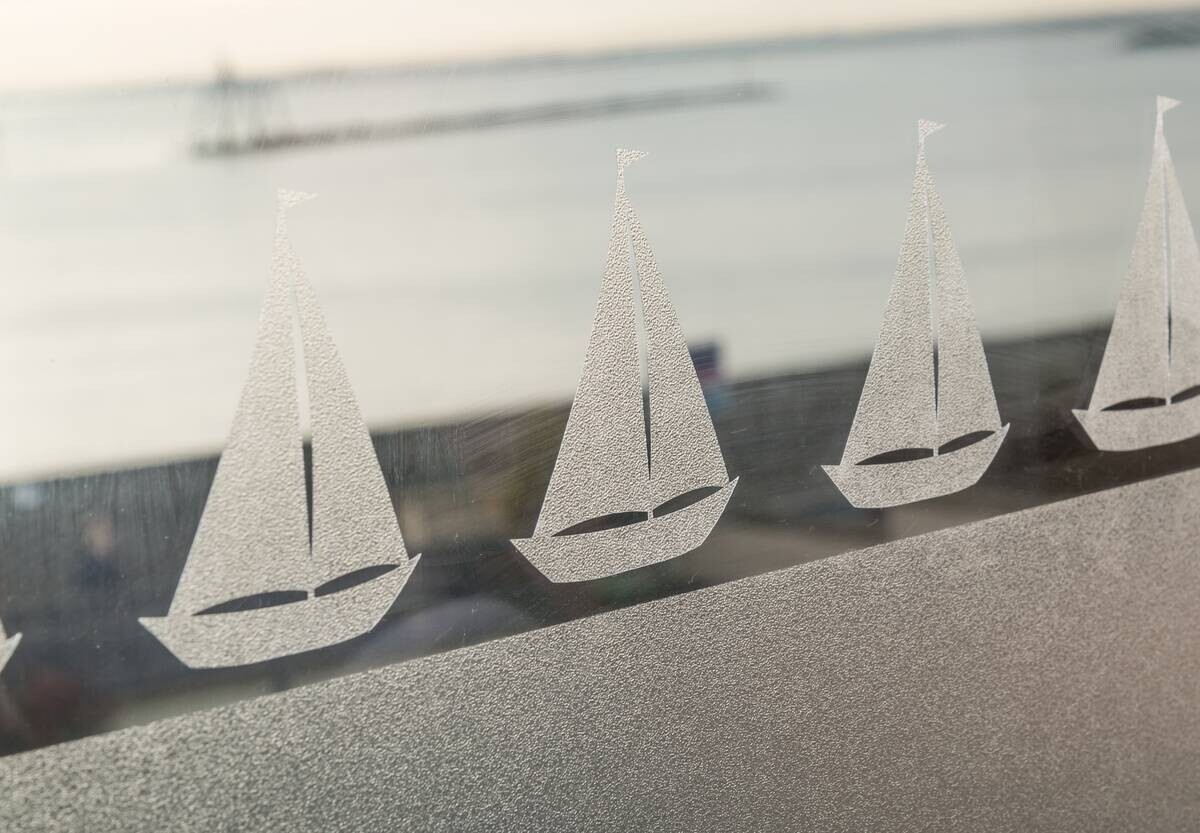 d-c-fix Fensterfolie Milky weiß transparent B/L: ca. 90x150 cm