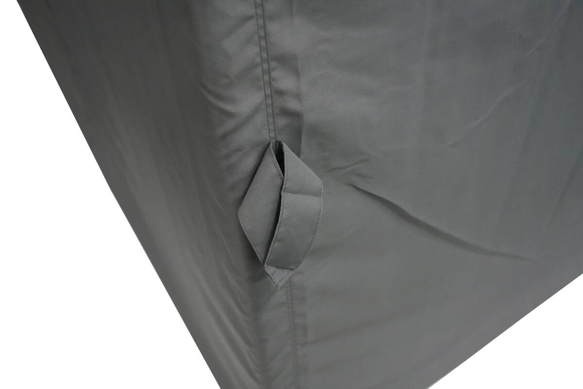 Pavillon Emil grau Stahl B/H/L: ca. 300x260x300 cm