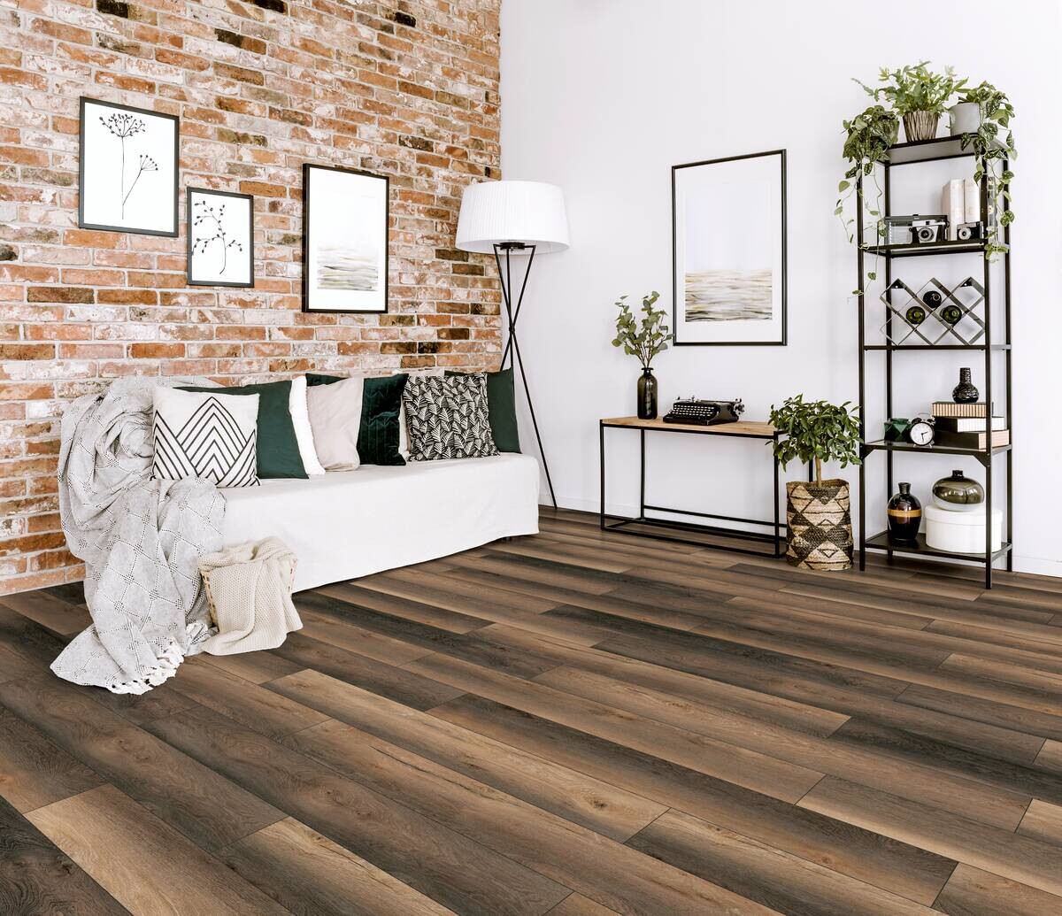 Laminatboden Gnarrenburg ca. 2,131 m² im Paket  B/L: ca. 19,3x138 cm pro Paket