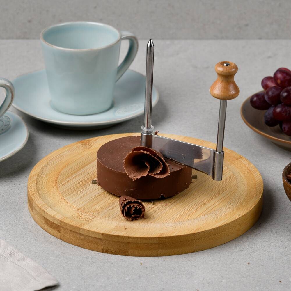 Kesper Käsehobel natur Bambus B/H/L: ca. 22x22x143 cm