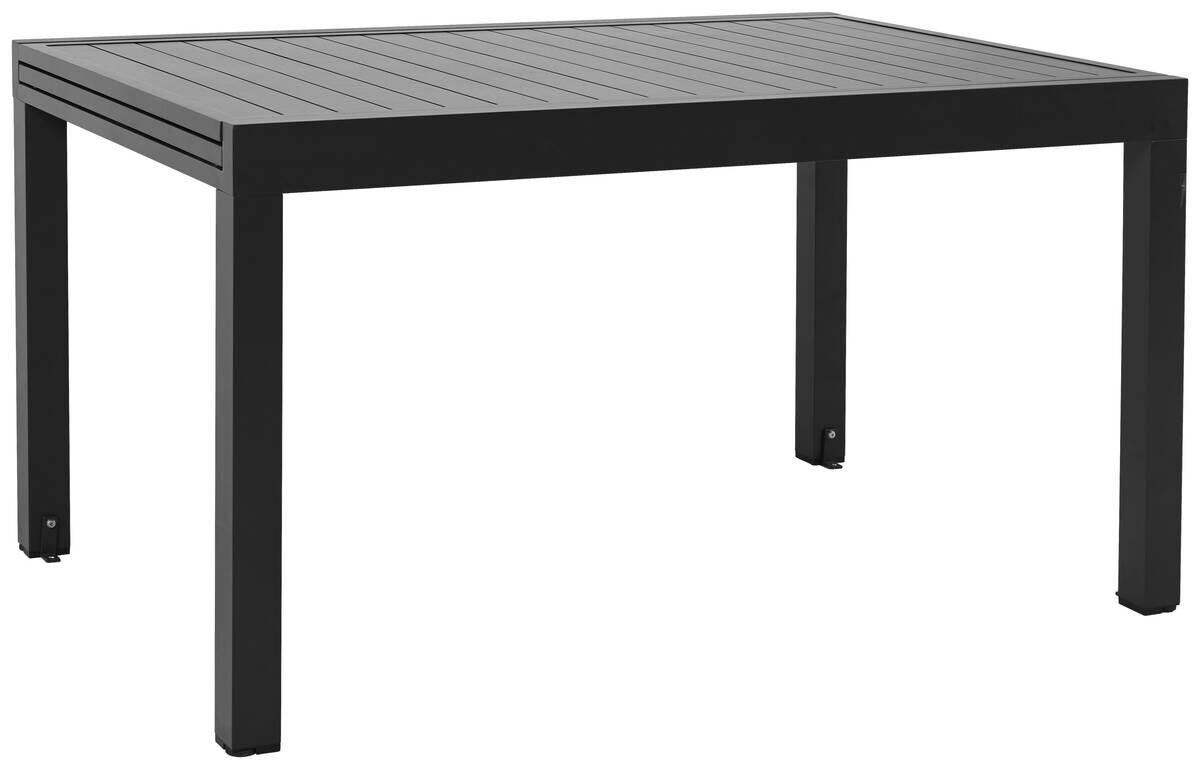 POCOline Gartentisch dunkelgrau Aluminium B/H/L: ca. 90x75x135 cm