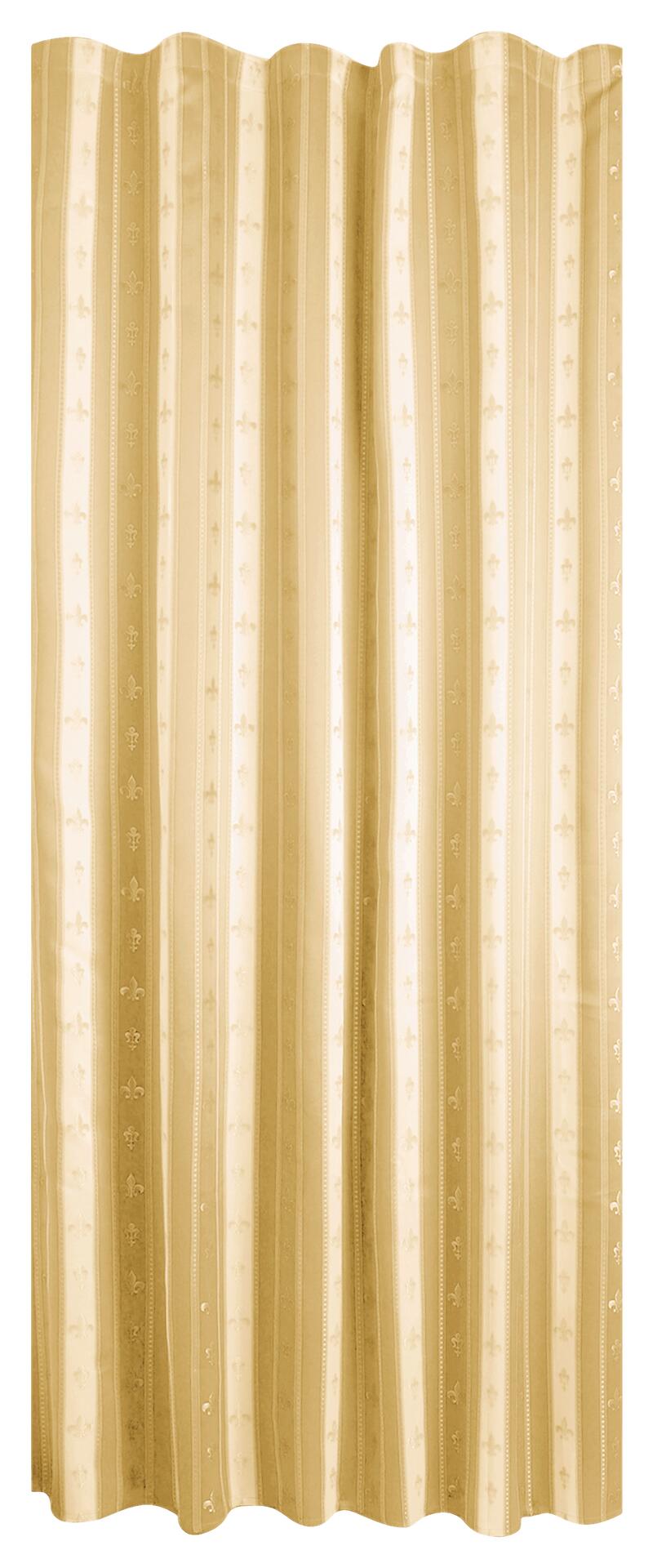 POCOline Dekovorhang Classic natur B/L: ca. 140x245 cm