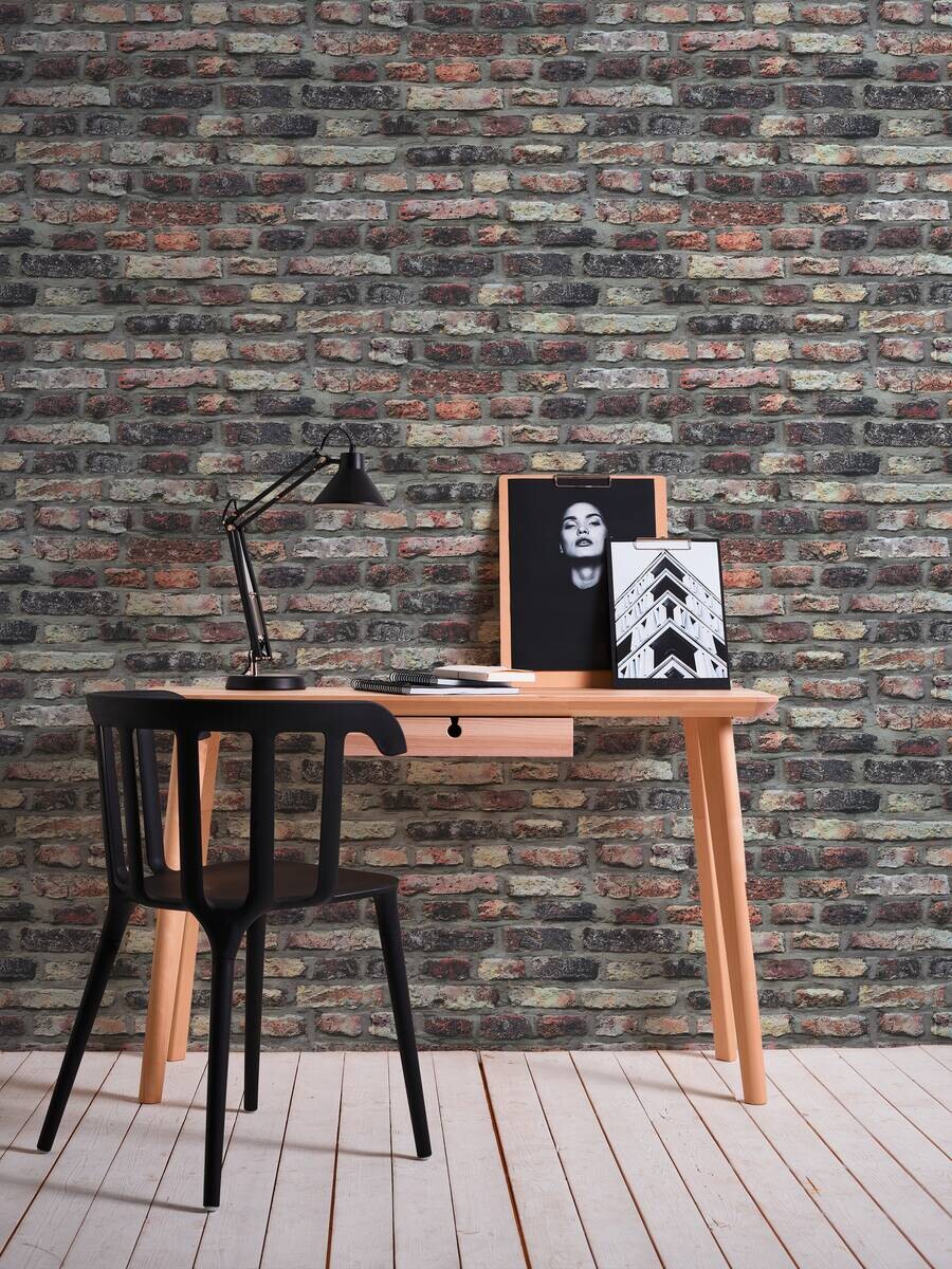 A.S.Creation Vliestapete beige grau B/H/D: ca. 53x1005x8,5 cm