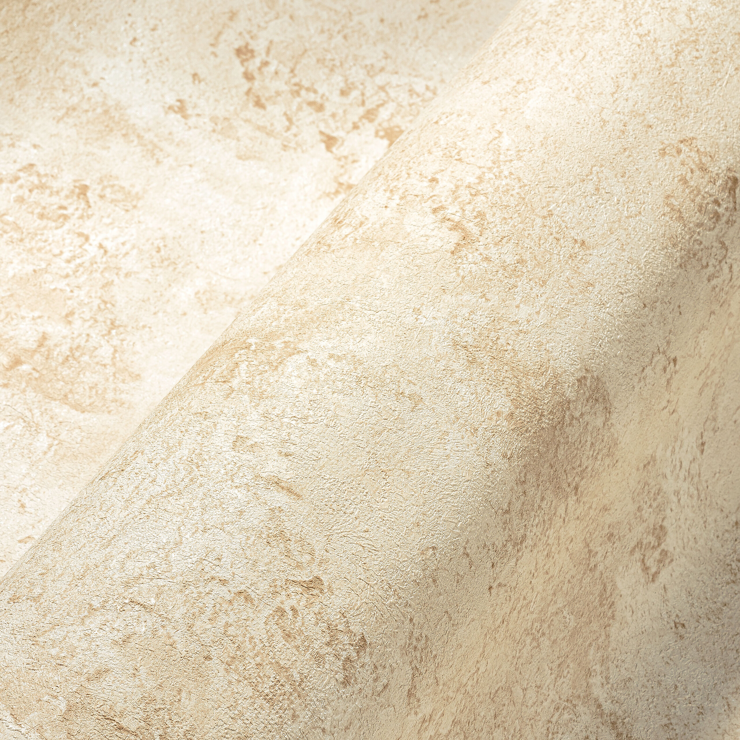 A.S.Creation Vliestapete creme beige B/H/D: ca. 53x1005x8,3 cm