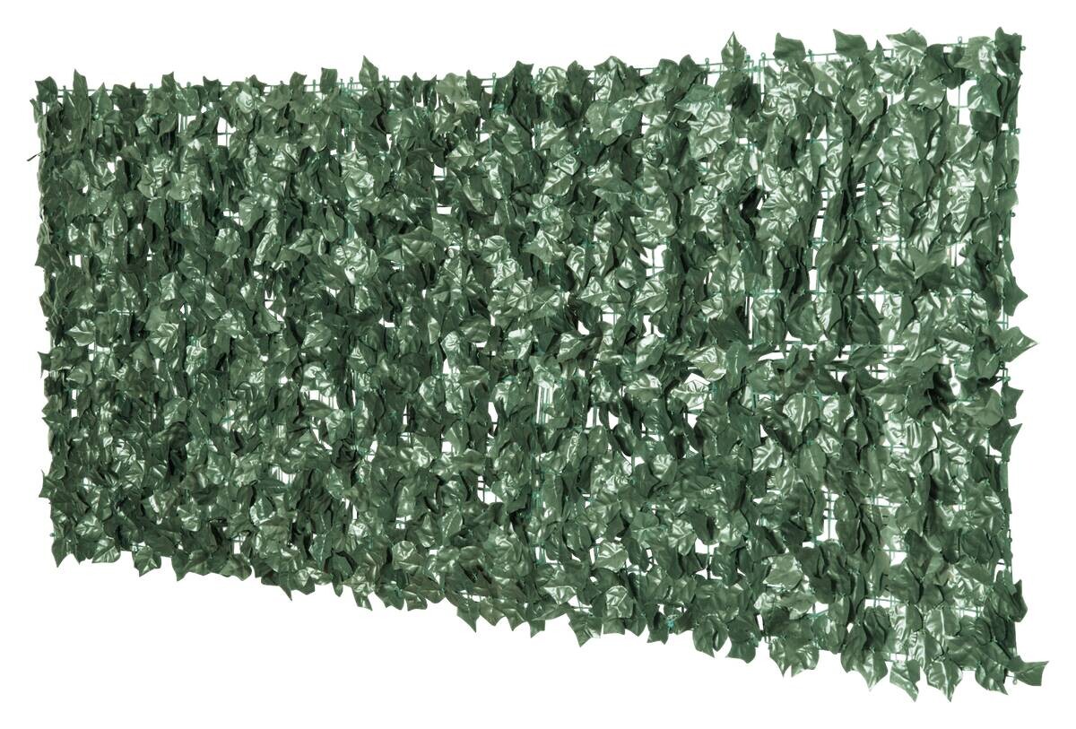 Outsunny Künstliche Hecke dunkelgrün Kunststoff H/L: ca. 100x240 cm