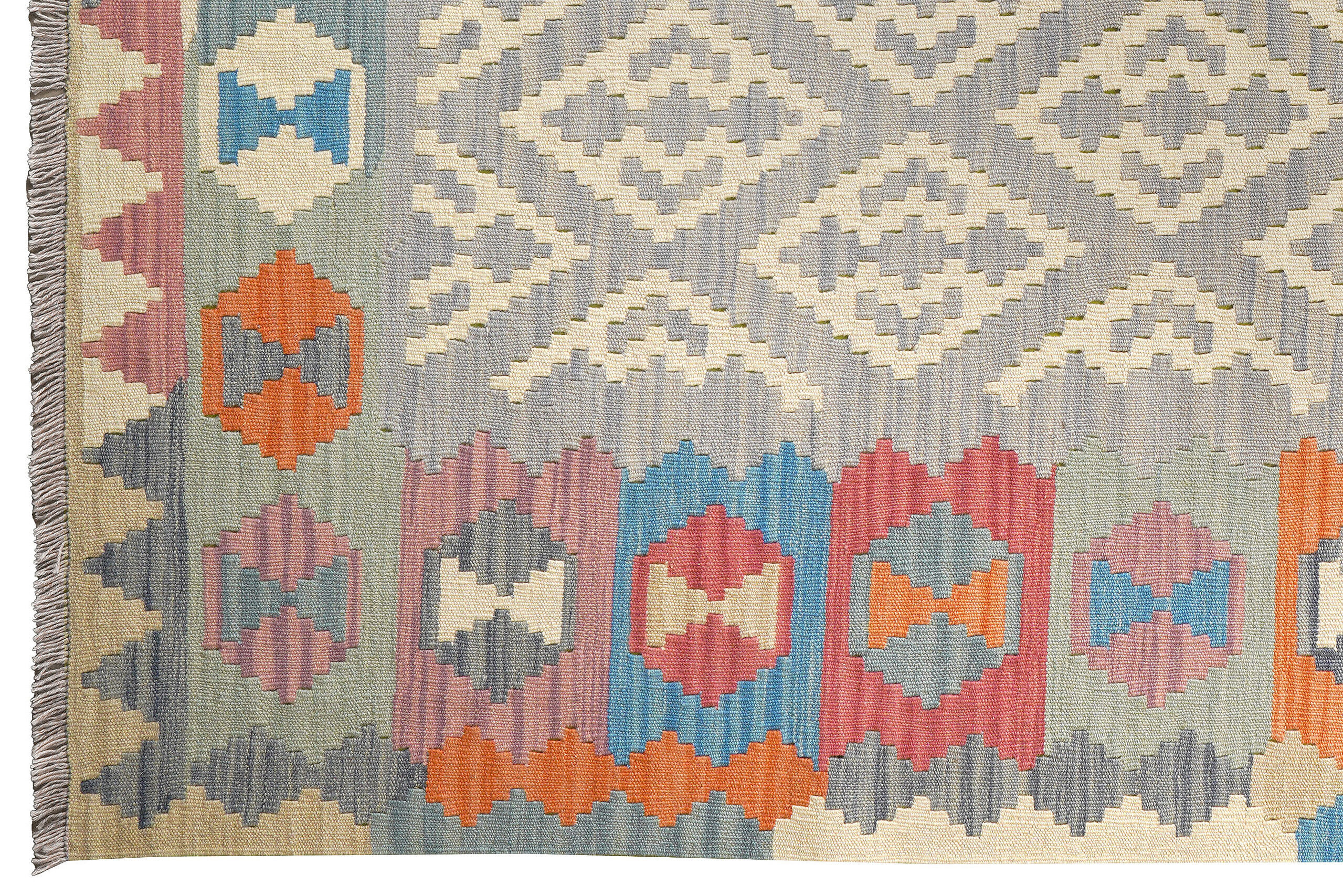 PersaTepp Teppich Kelim Gashgai bunt B/H/L: ca. 168x1x238 cm