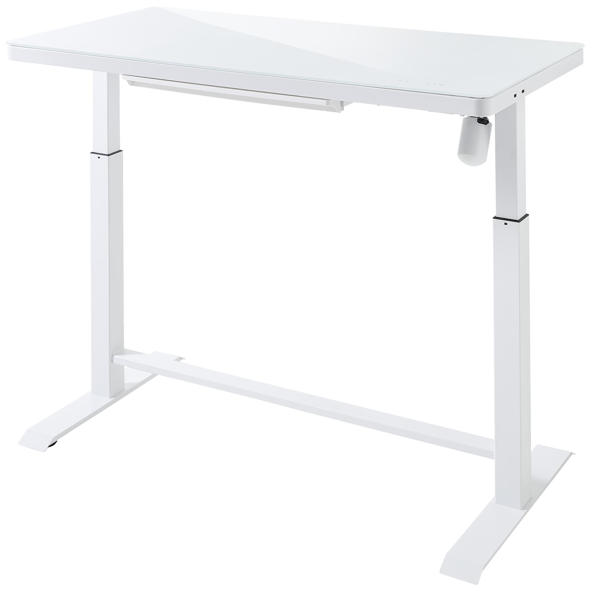 höhenverstellbarer Schreibtisch Lift4Home weiß B/H/T: ca. 120x72x60 cm