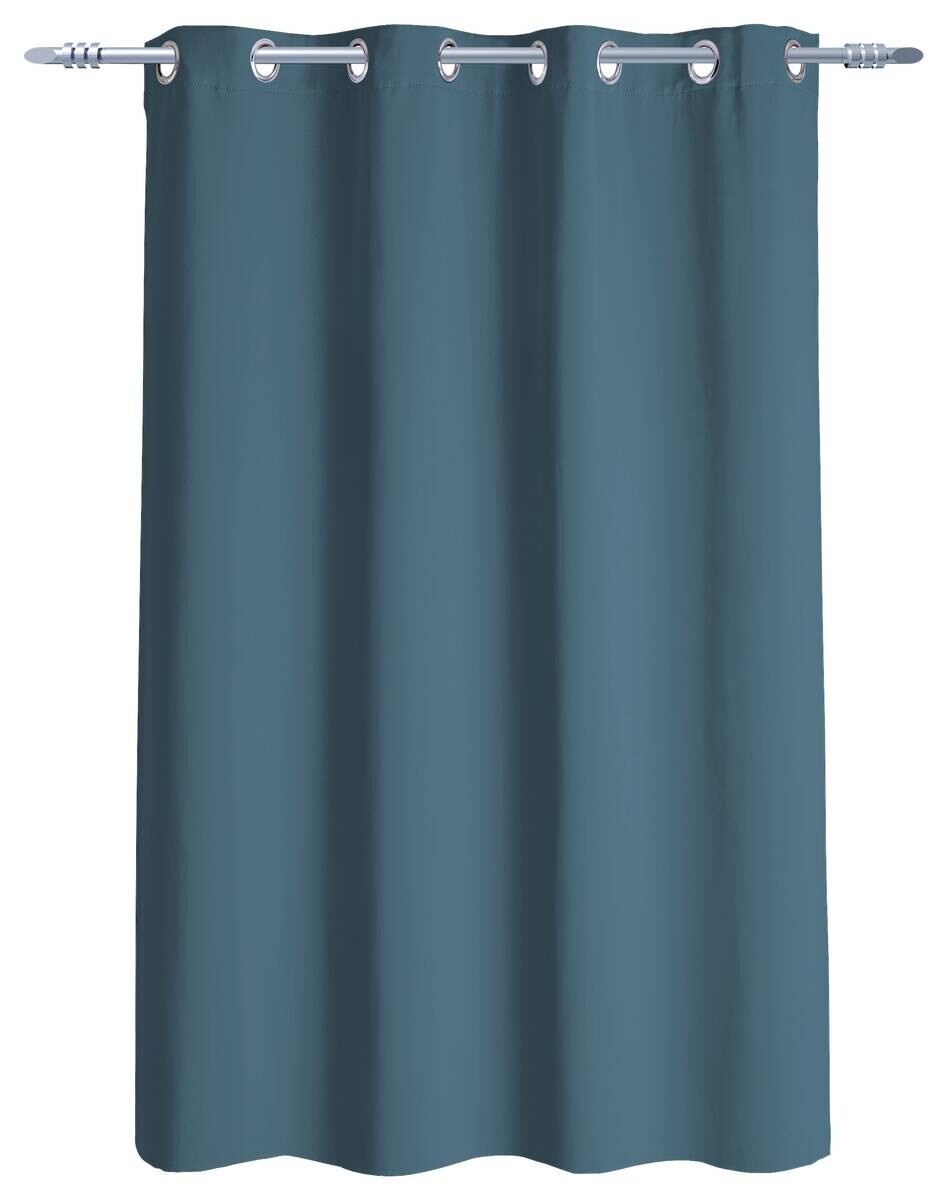 Ösenvorhang Verona blau B/L: ca. 140x145 cm