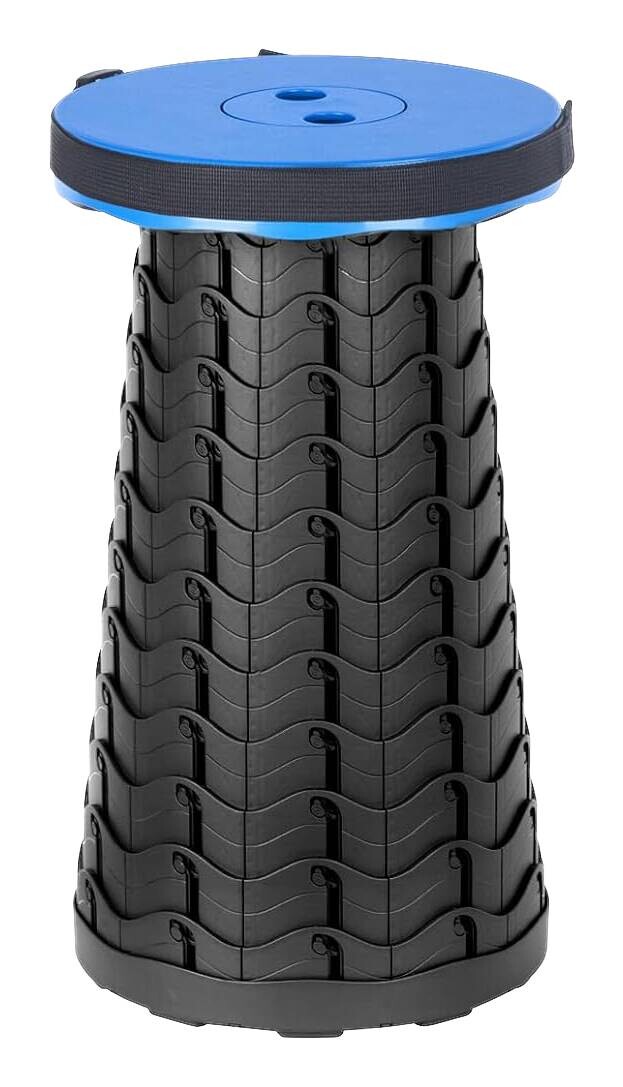 Hocker schwarz Kunststoff H/D: ca. 45x26 cm