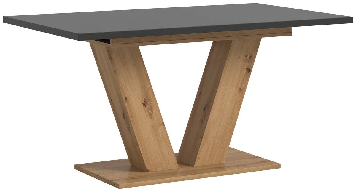 Esstisch MOTION grau Artisan Nachbildung B/H/T: ca. 150x76x90 cm