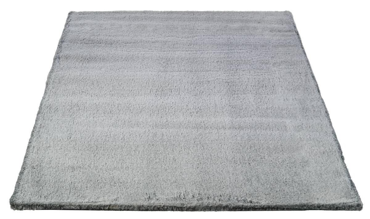 Fellimitat Maya grau B/L: ca. 160x230 cm