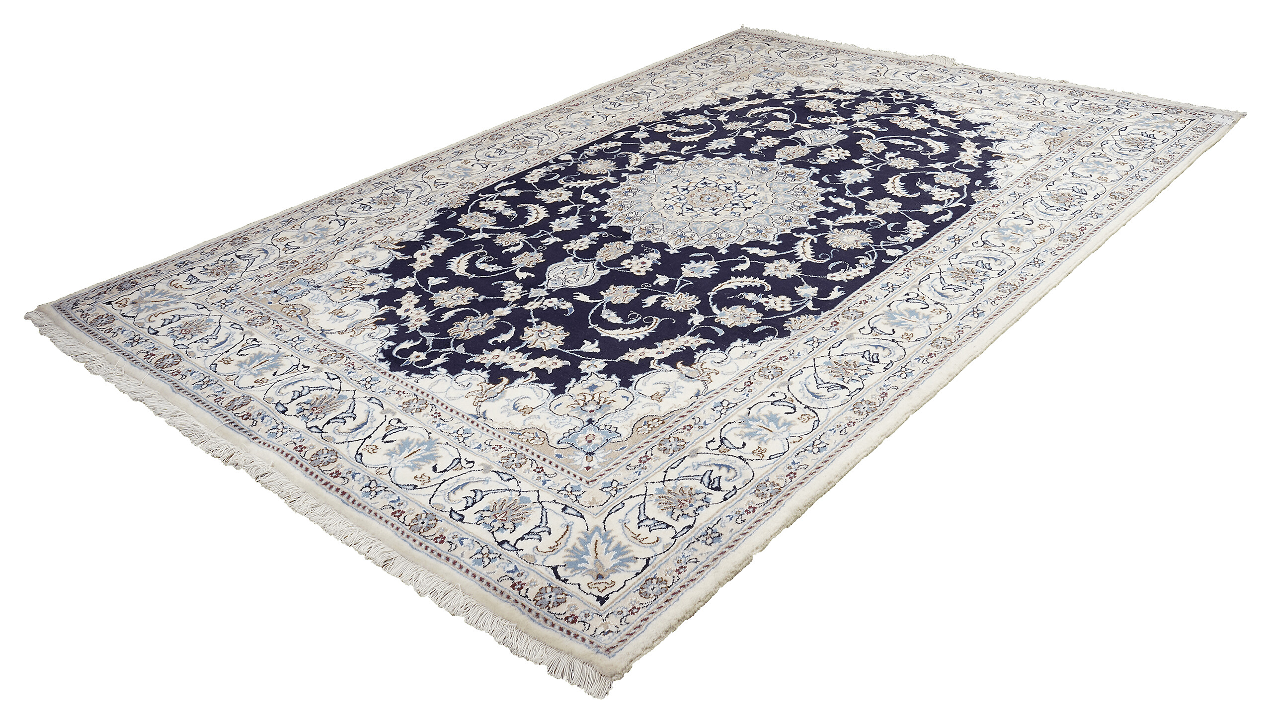 PersaTepp Teppich Nain 12La beige B/H/L: ca. 196x1x298 cm