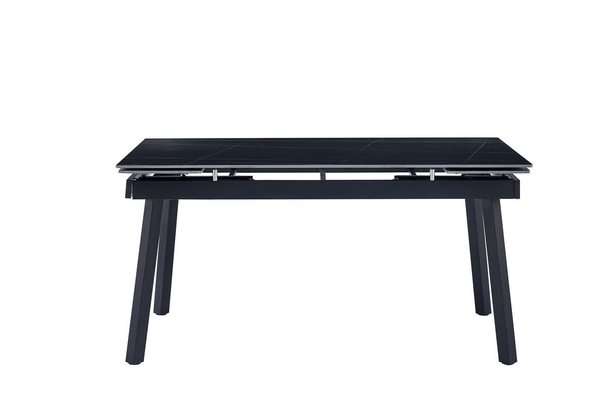 Esstisch Bilbao anthrazit Keramik Optik B/H/T: ca. 150x75x90 cm