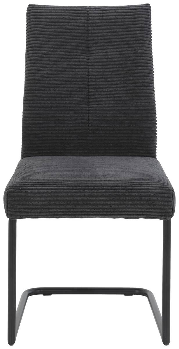 Schwingstuhl Dagmar, 4er-Set anthrazit Metall B/H/T: ca. 50x99x65 cm