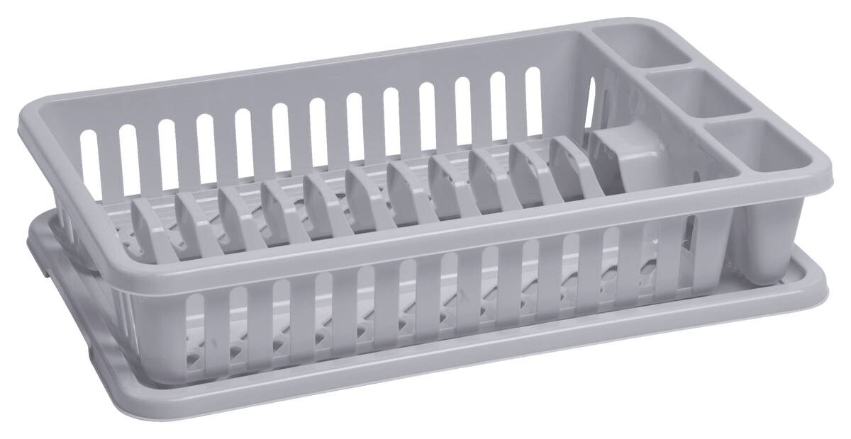 Curver Geschirrkorb grau B/H/L: ca. 42x26,5x88 cm