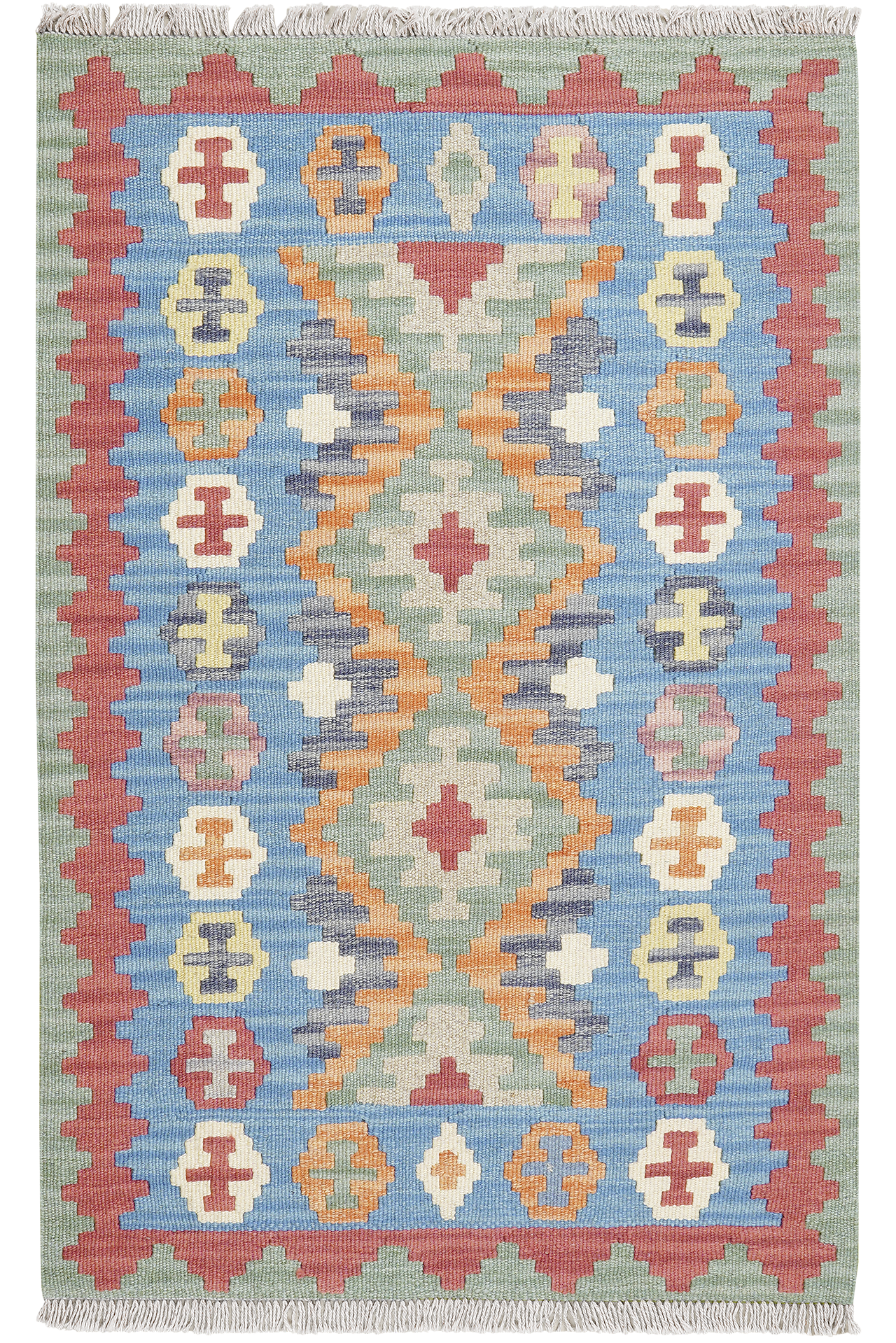 PersaTepp Teppich Kelim Gashgai bunt B/H/L: ca. 78x1x121 cm