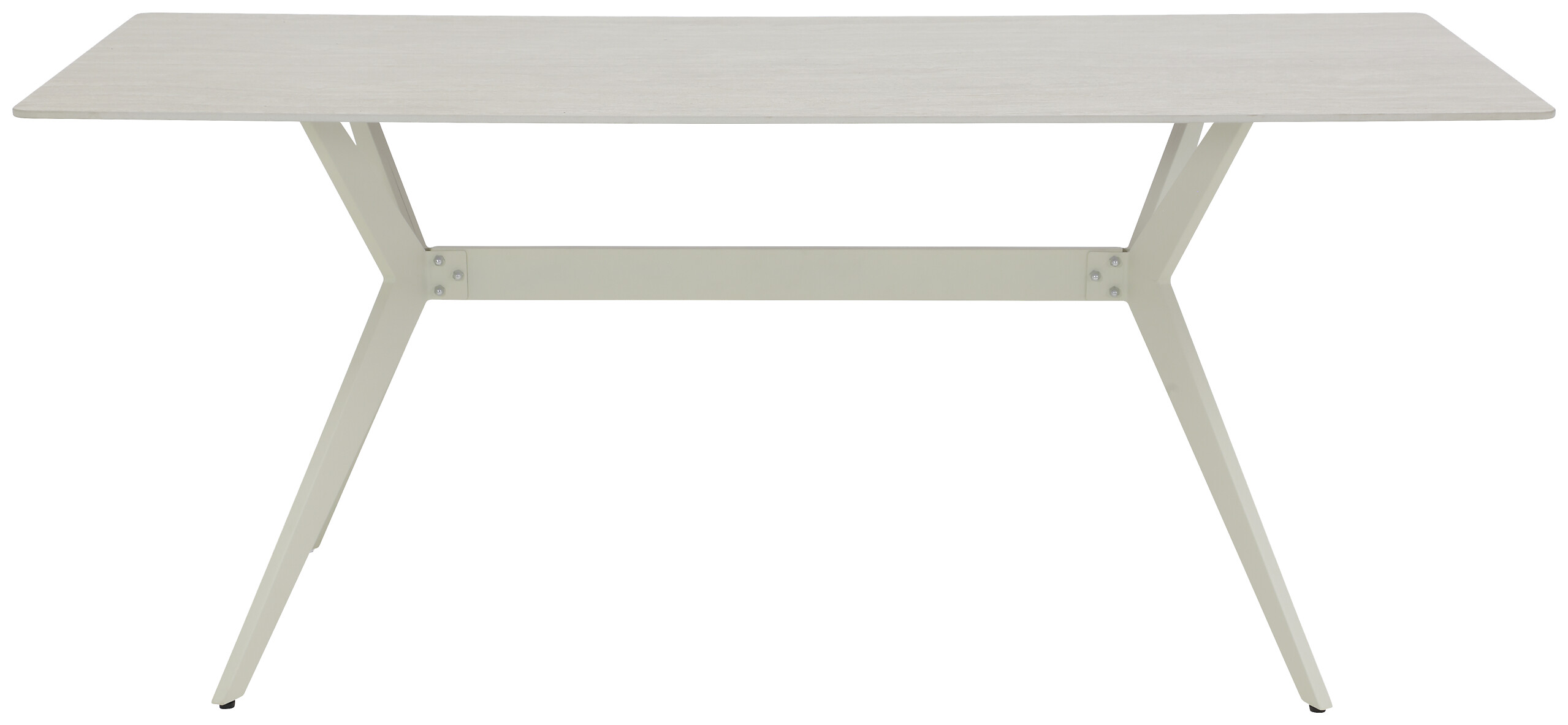 Esstisch Paccino II Marmoroptik weiß B/H/T: ca. 180x76x90 cm