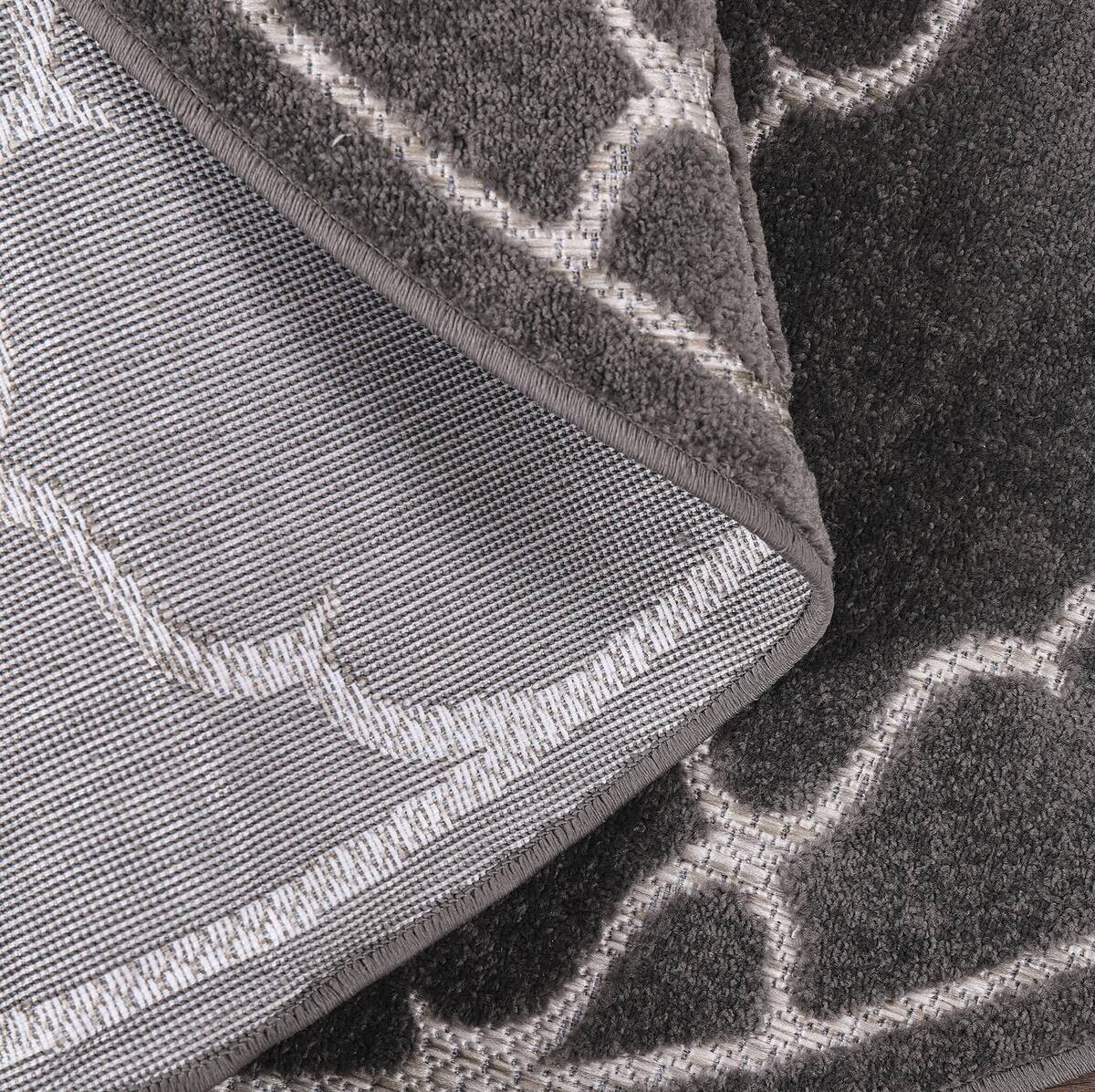 Sanat Outdoorteppich BERLIN grau B/L: ca. 200x200 cm