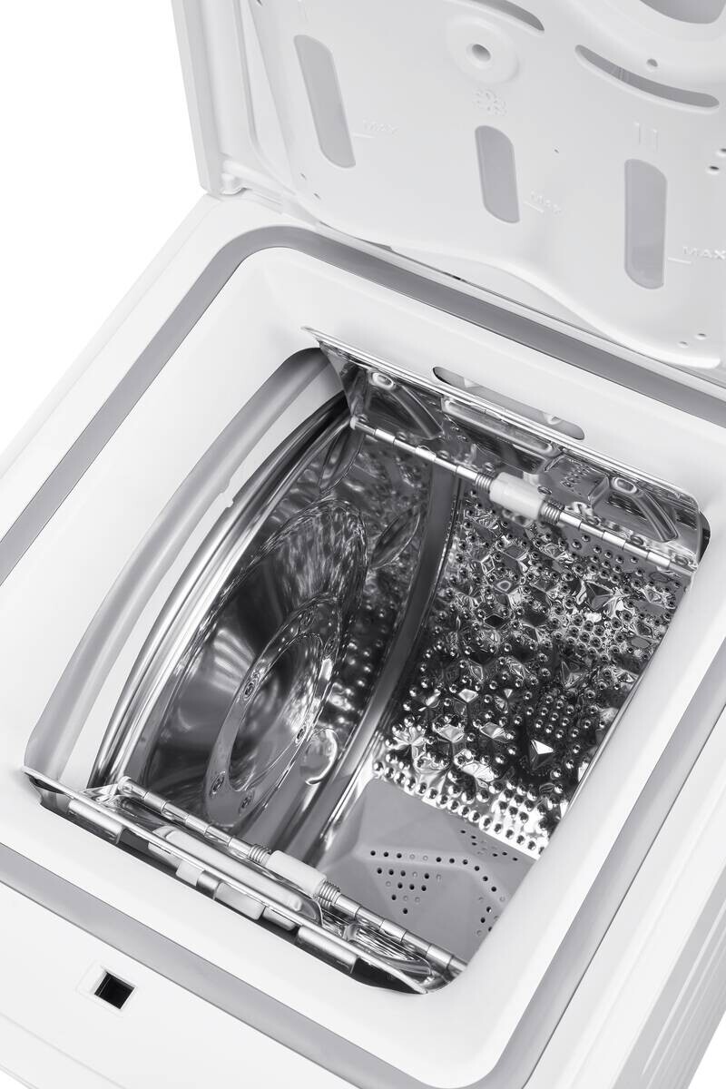 POCOline Waschmaschine-Toploader WV75AW13 weiß B/H/T: ca. 40x87,5x61 cm ca. 7,5 kg