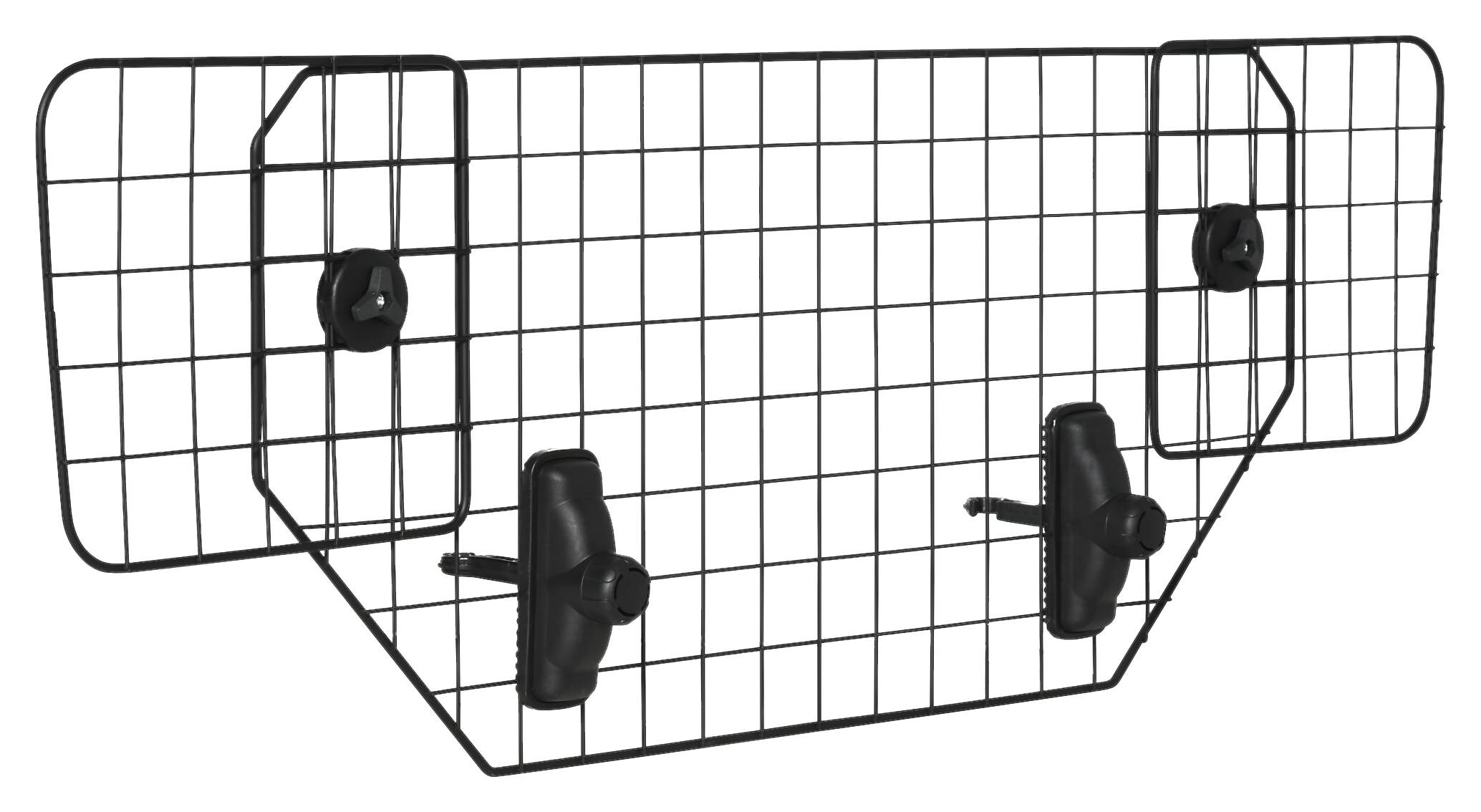 PawHut Hundeschutzgitter schwarz Metall B/H/L: ca. 0,6x40,5x120 cm