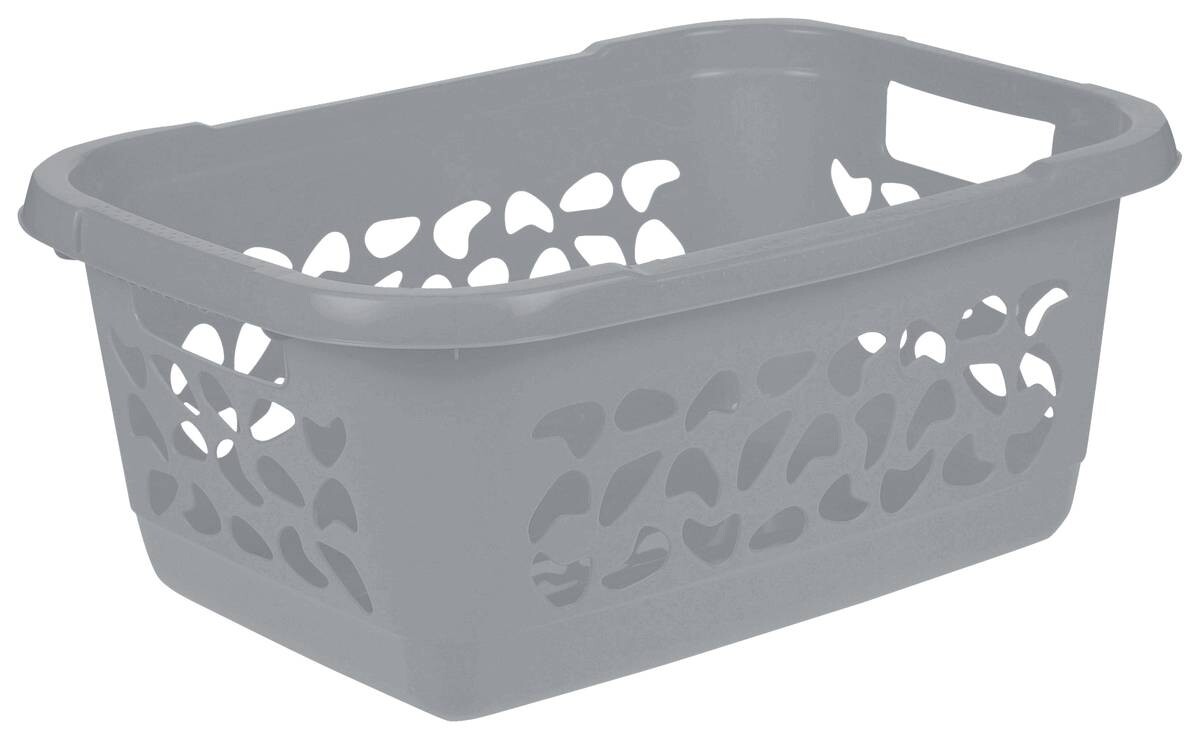 keeeper Wäschekorb grau B/H/L: ca. 40x23x55 cm