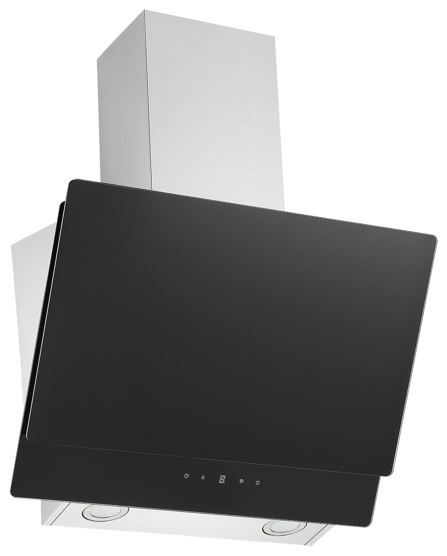 Respekta Dunstabzugshaube CH77060SA schwarz B/H/T: ca. 60x78x31,3 cm