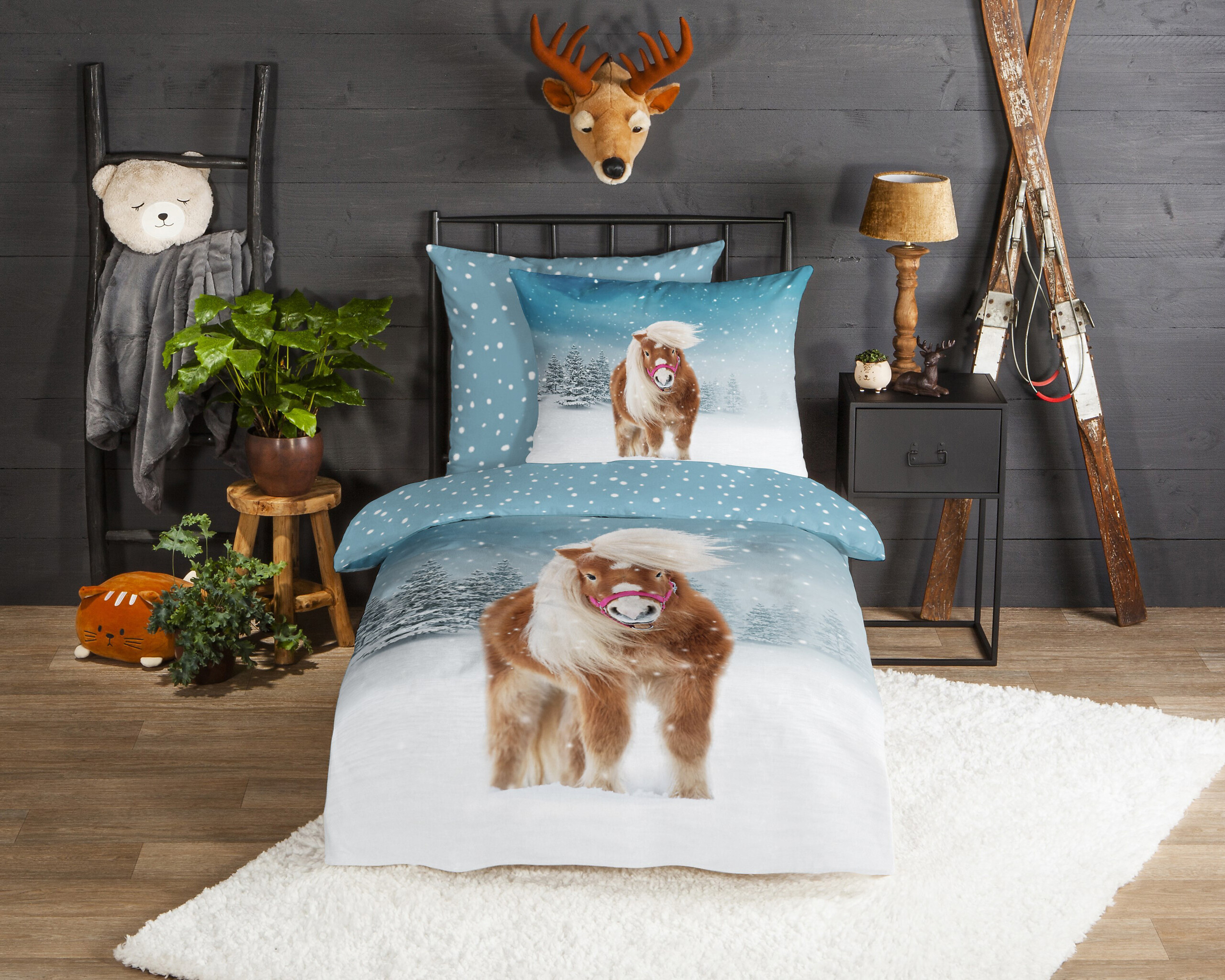 Baumwoll Bettwäsche Sweet Flanell