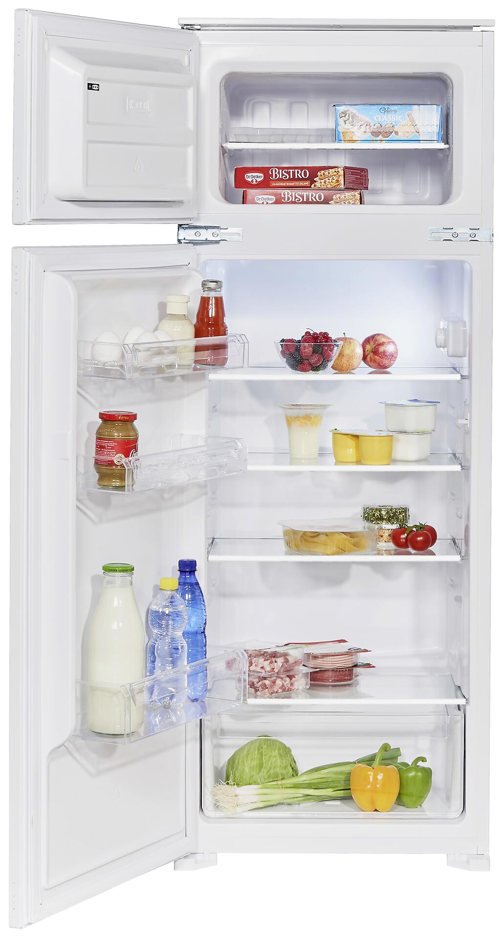 PKM Einbaukühl-/Gefrierkombination GK225.4EEBN B/H/T: ca. 54x145x54 cm