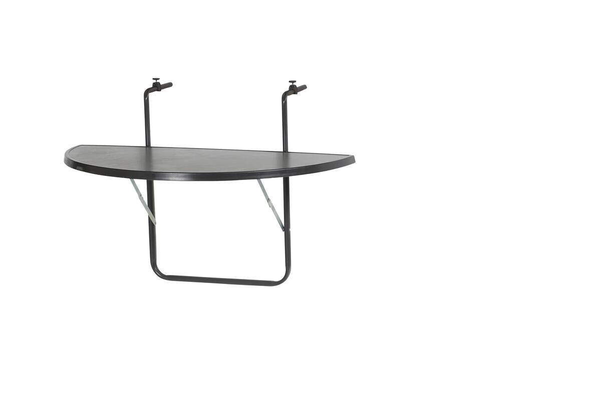 Alco Tisch anthrazit Kunststoff B/H/L: ca. 50x68x100 cm