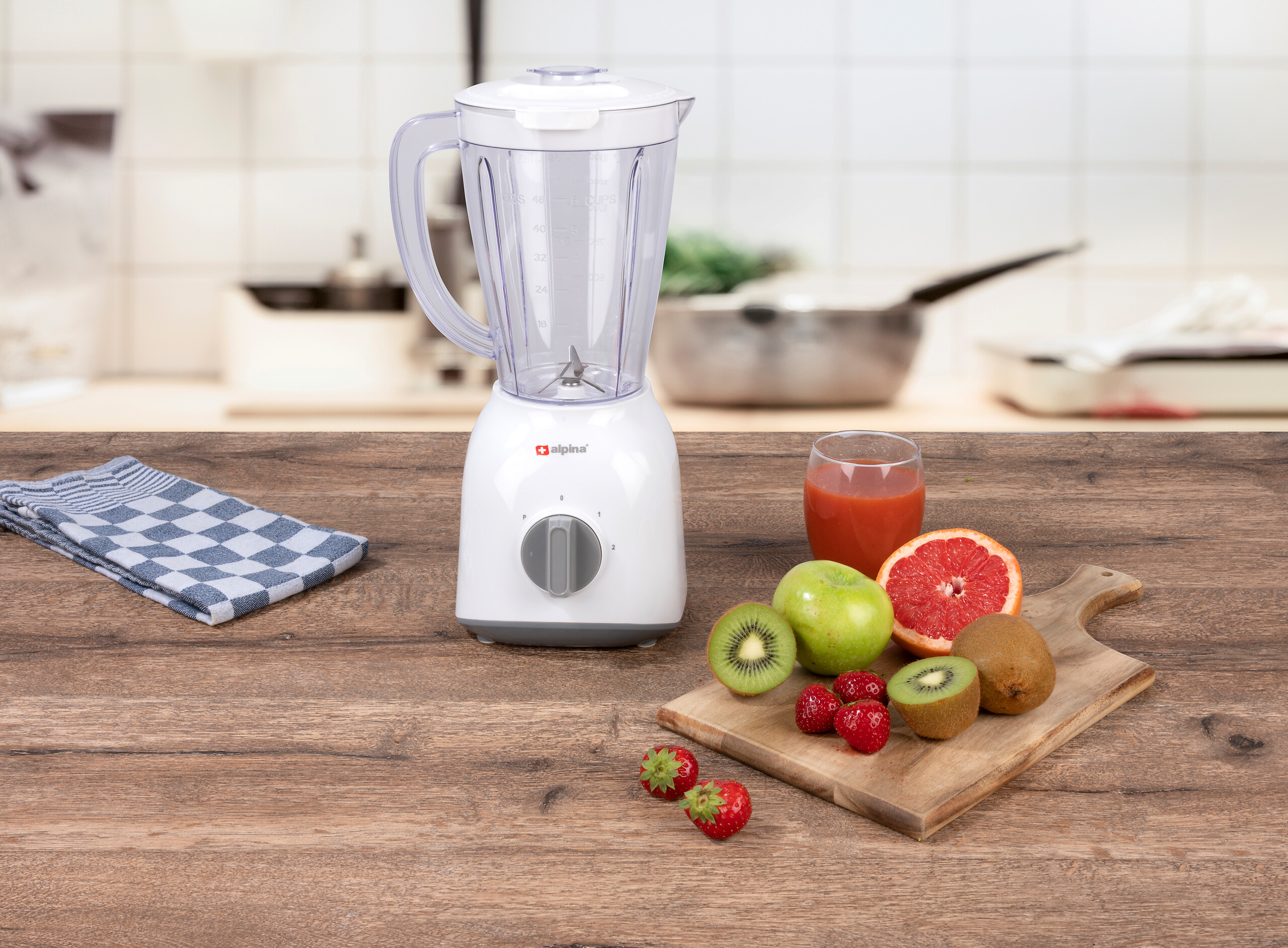 Standmixer weiß B/H/L: ca. 18x38x20 cm