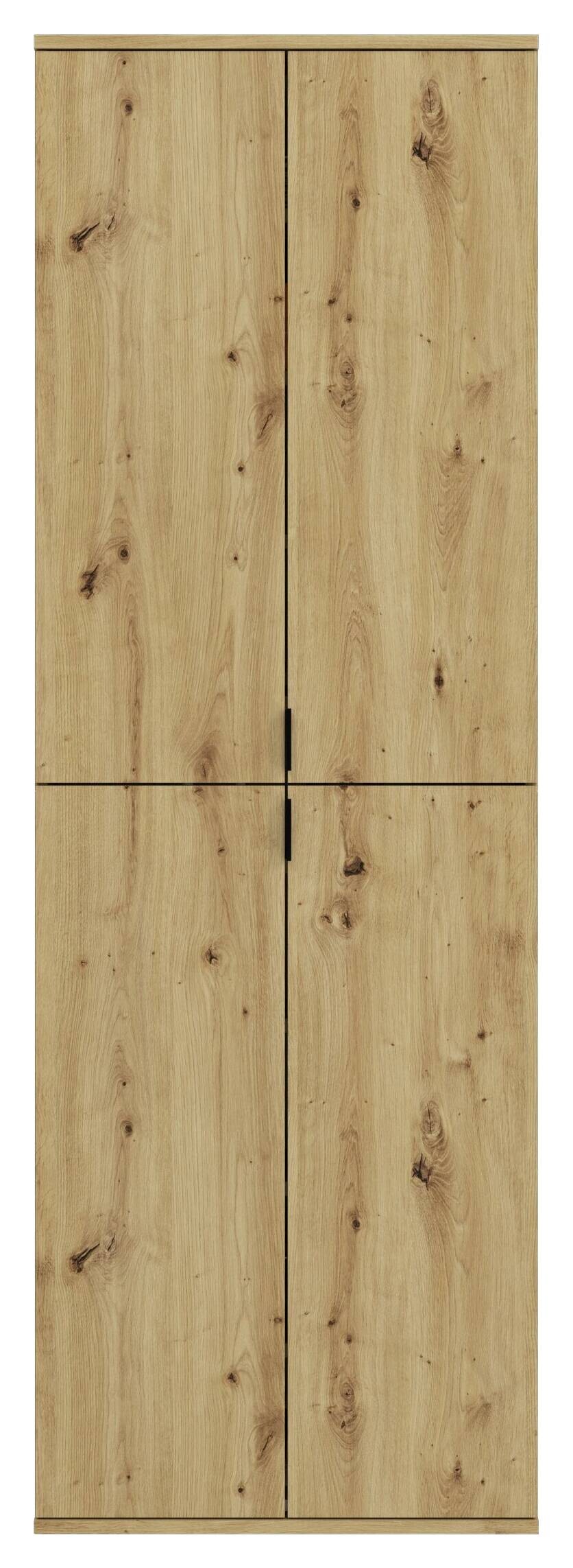 Garderobe PROJEKT Eiche Artisan Nachbildung Spiegel B/H/T: ca. 183x193x34 cm