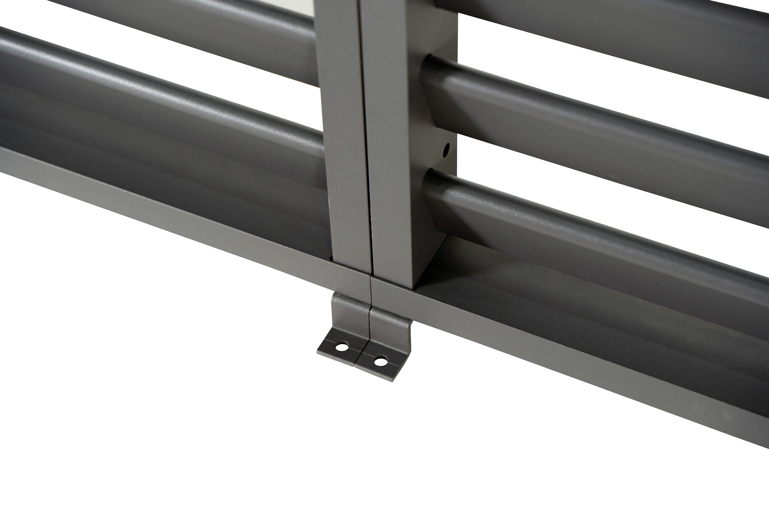 Mirador Lamellen-Seitenteil für Pergola Deluxe anthrazit Aluminium B/H/L: ca. 93x236,1x6 cm