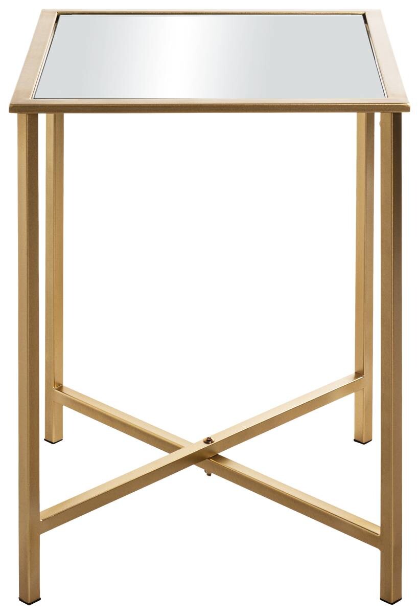 Beistelltisch gold Optik Metall B/H/T: ca. 39x53x39 cm