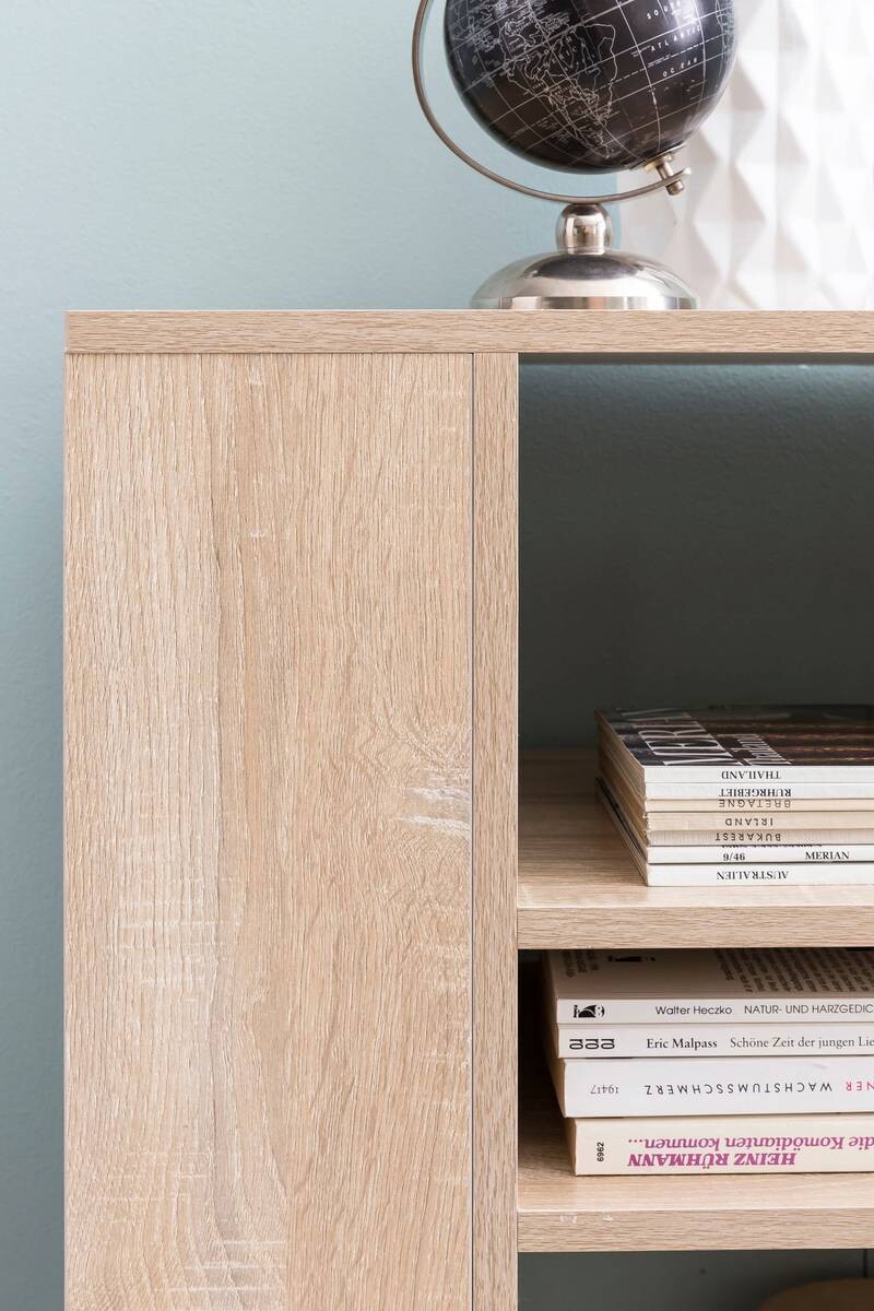 Regal Eiche Sonoma Nachbildung B/H/T: ca. 60x75x35 cm