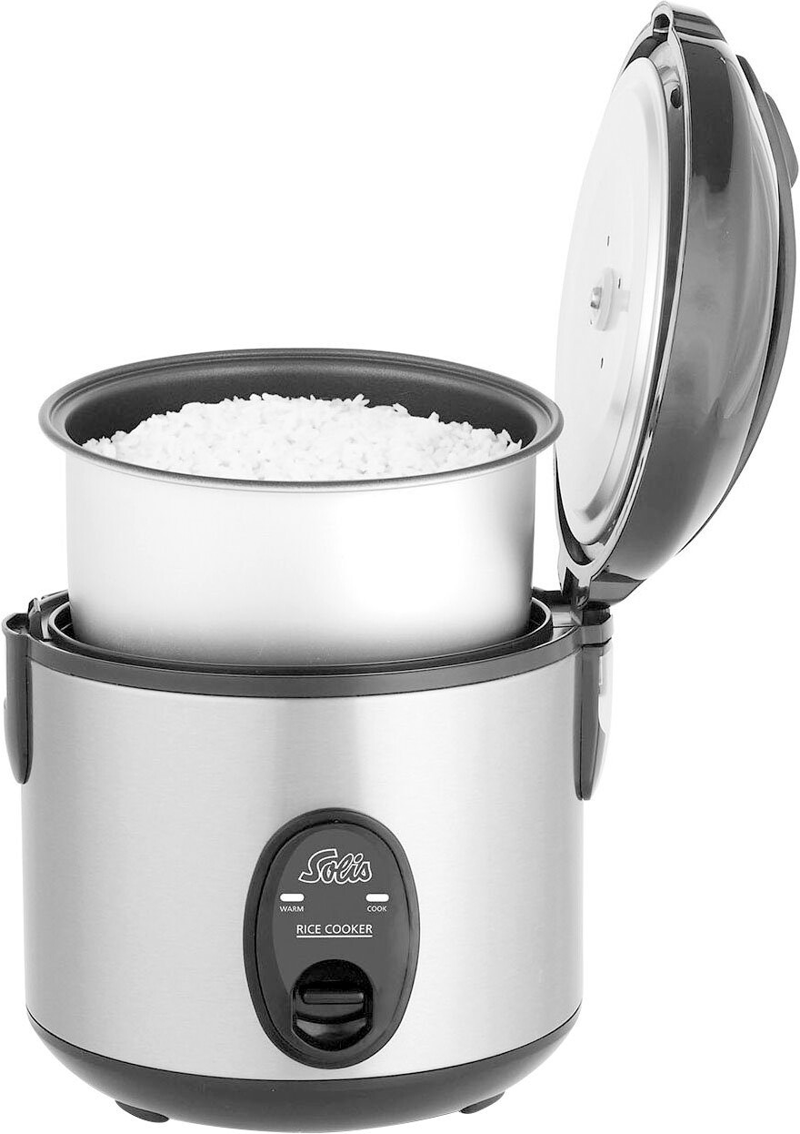 Solis Reiskocher schwarz Edelstahl