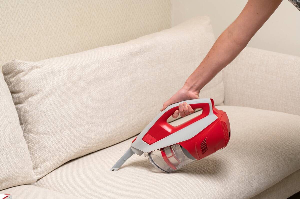 Dirt Devil Hand-/Stielstaubsauger DD9003 grau rot