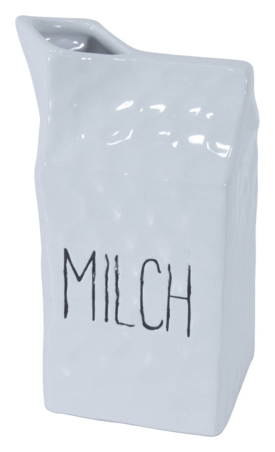 Milchkanne weiß Porzellan