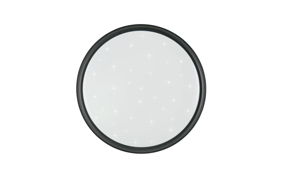 Reality Leuchten LED-Deckenleuchte Solit mattschwarz B/L: ca. 7x39 cm