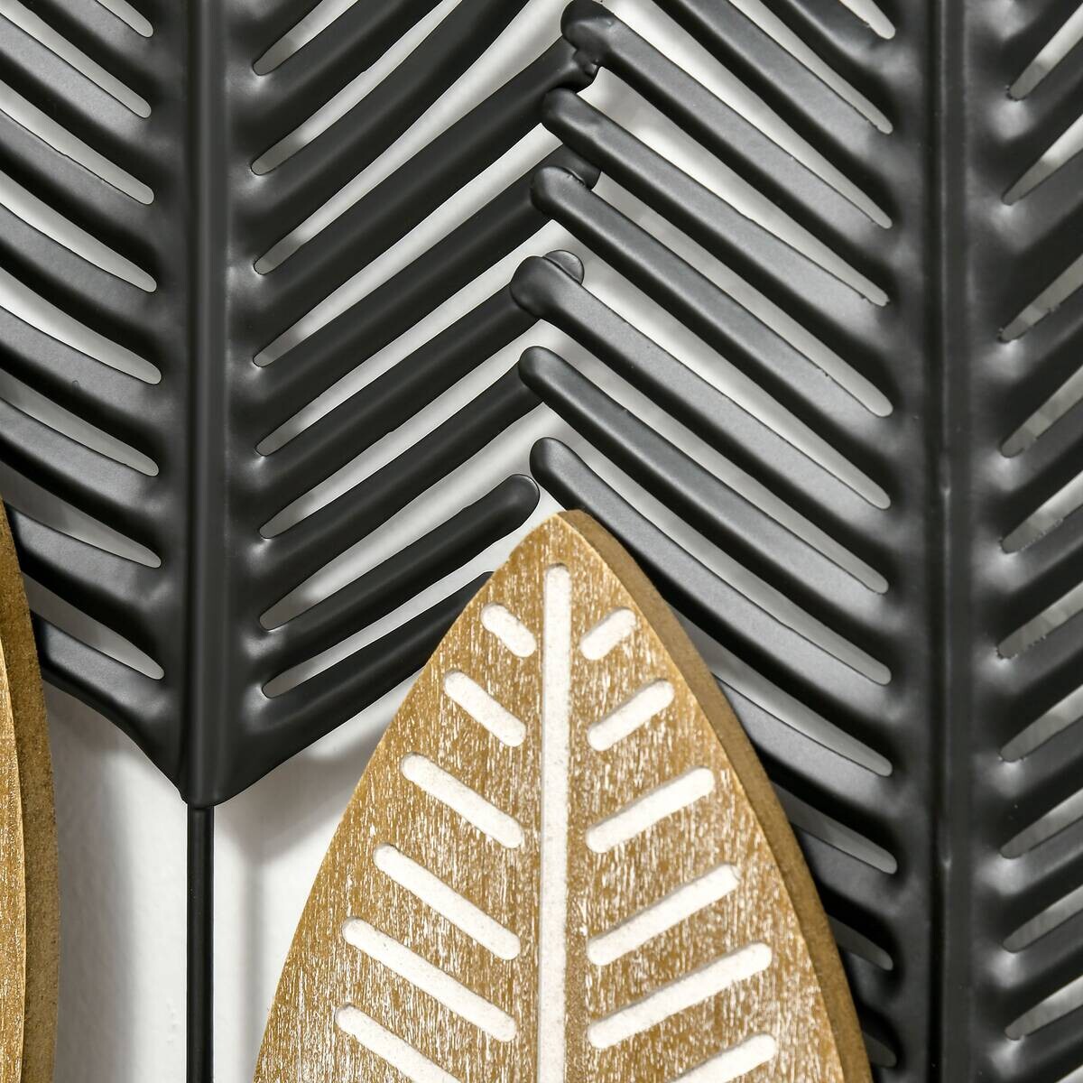 HOMCOM Wand-Element schwarz Polypropylen B/H/L: ca. 3x40x46 cm