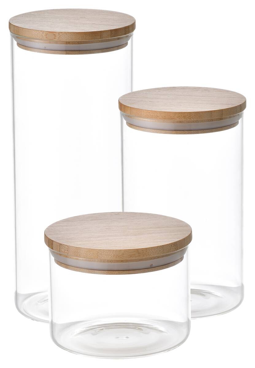 SAN IGNACIO Vorratsdosenset Natur glasklar