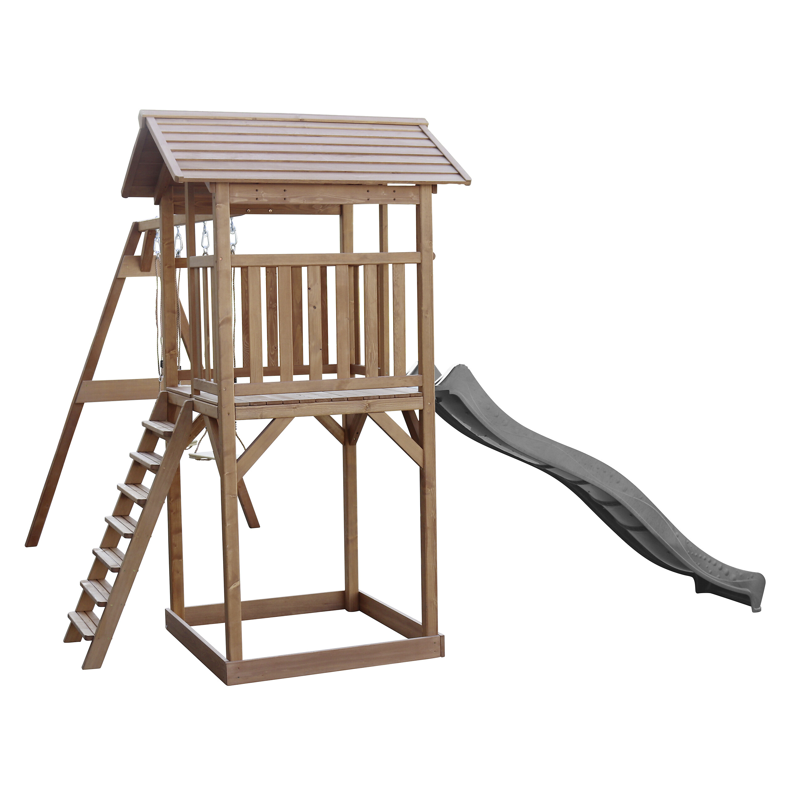 AXI Spielturm Beach Tower braun B/H/L: ca. 357x242x349 cm